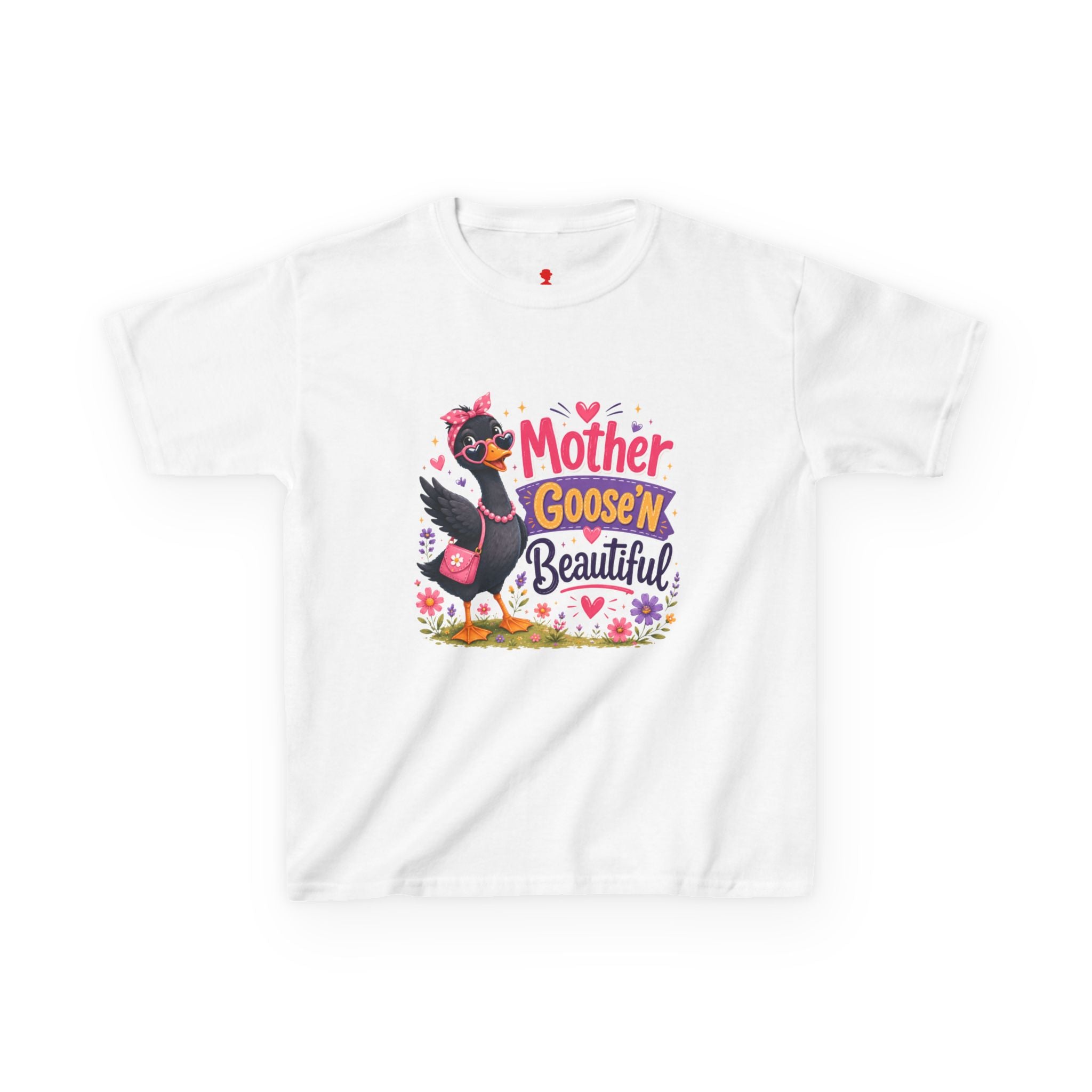 Mother Goose'n Beautiful Kids Tee