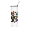 20oz Stainless Tumbler — "Small Tail, Big Style" Mouse Design