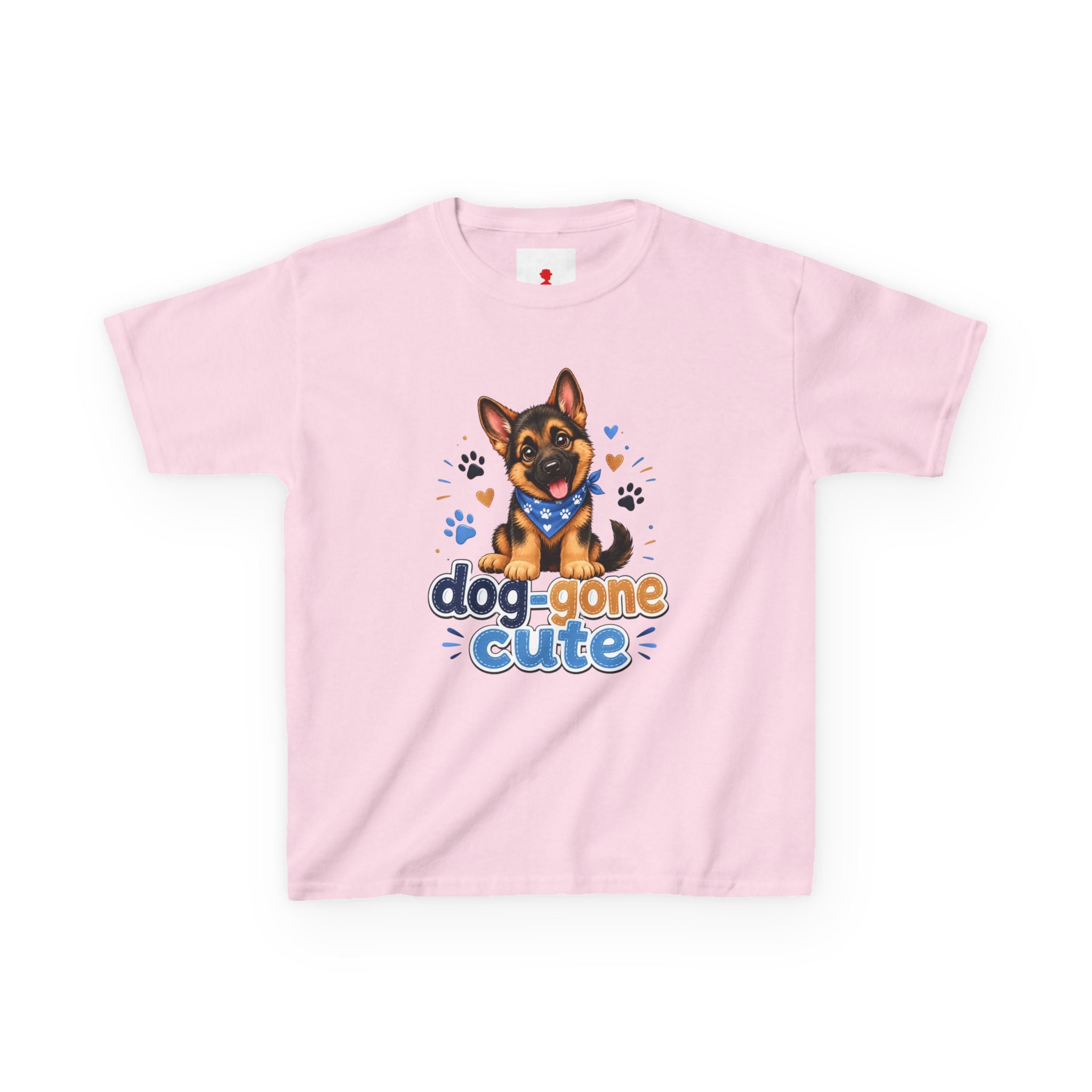 Kids Tee — "Dog-Gone Cute" Puppy Graphic T-Shirt