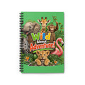 Wild About Adventure! Spiral Notebook — Kids Jungle Animal Ruled Journal