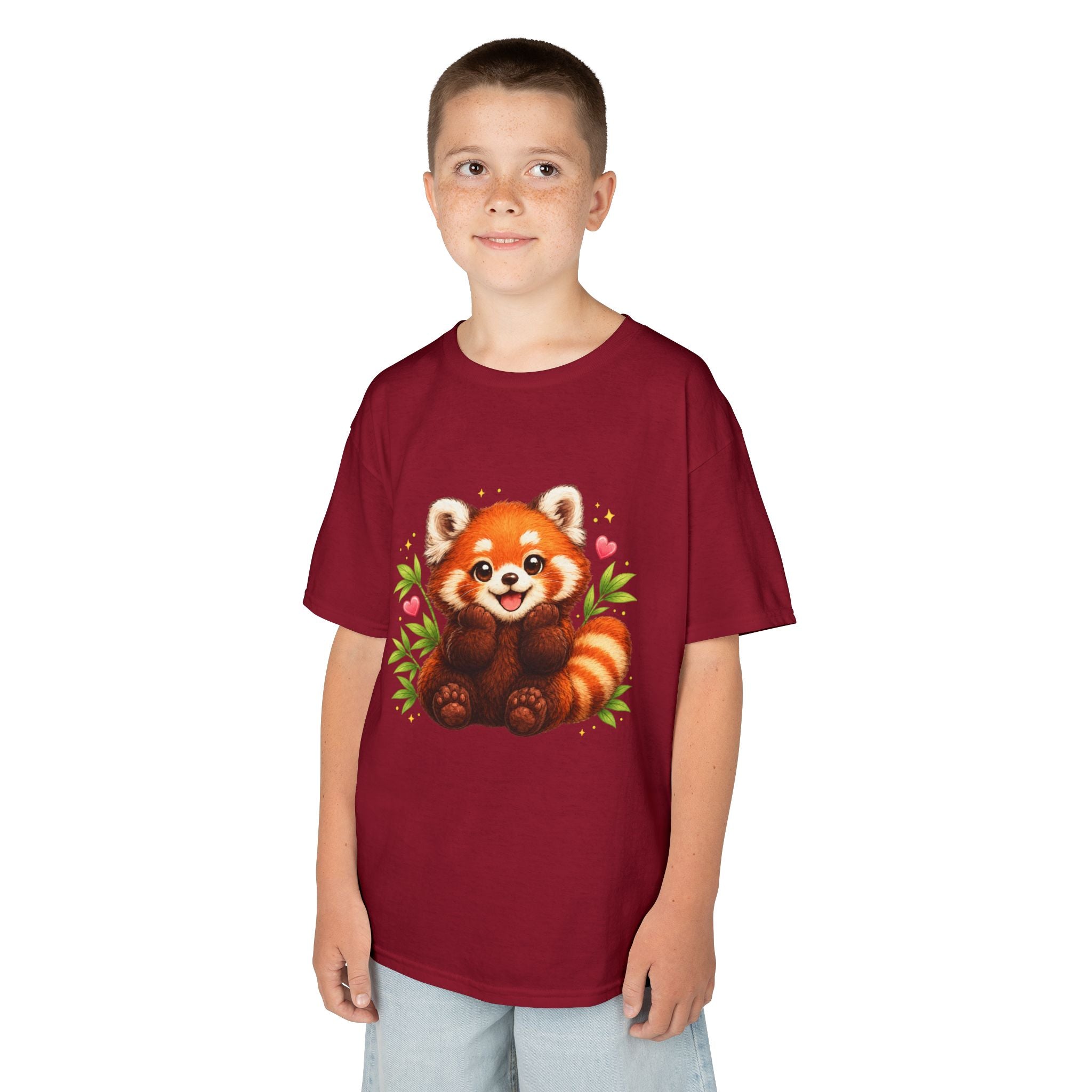 Kids Red Panda Tee — Cute Woodland Animal Shirt for Children