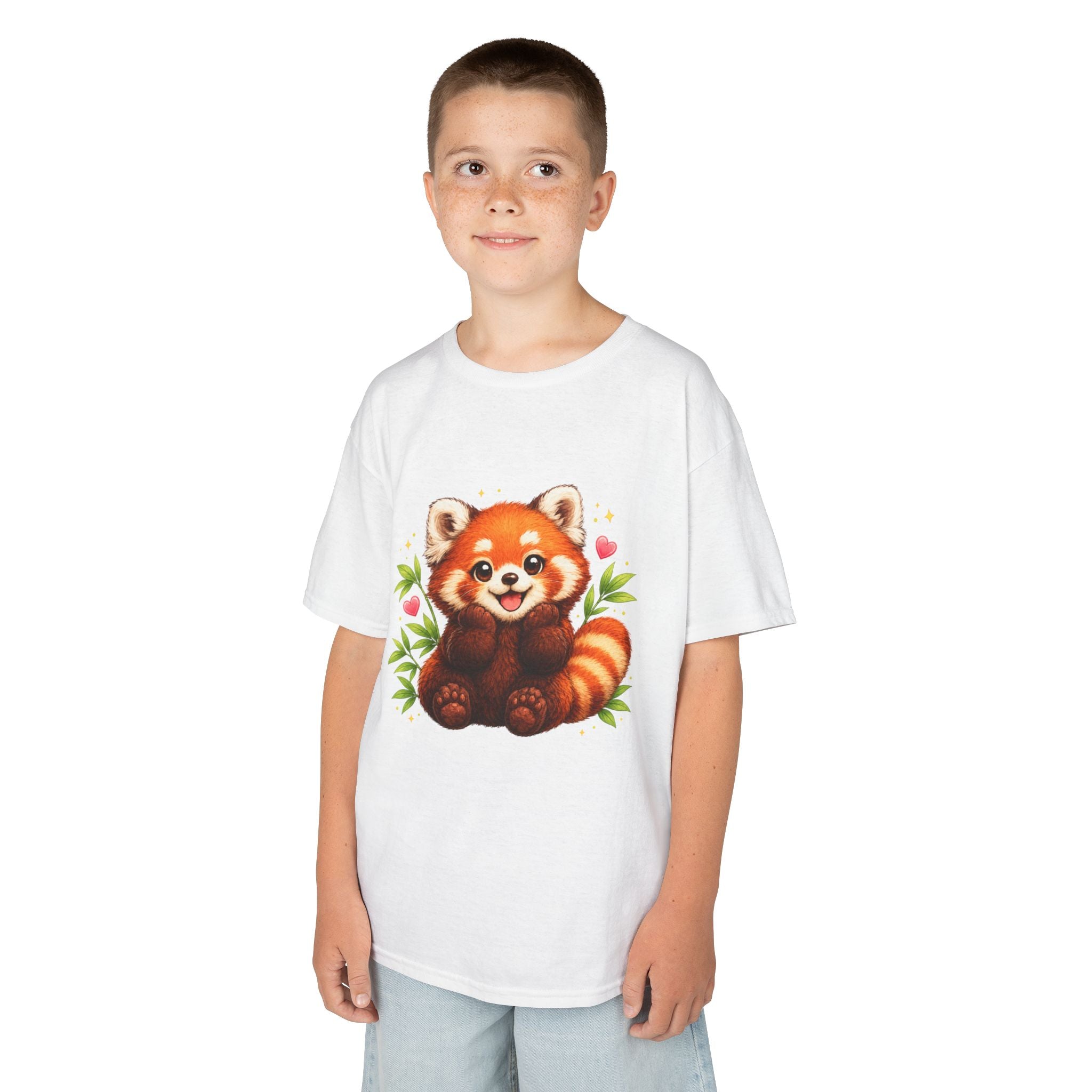 Kids Red Panda Tee — Cute Woodland Animal Shirt for Children