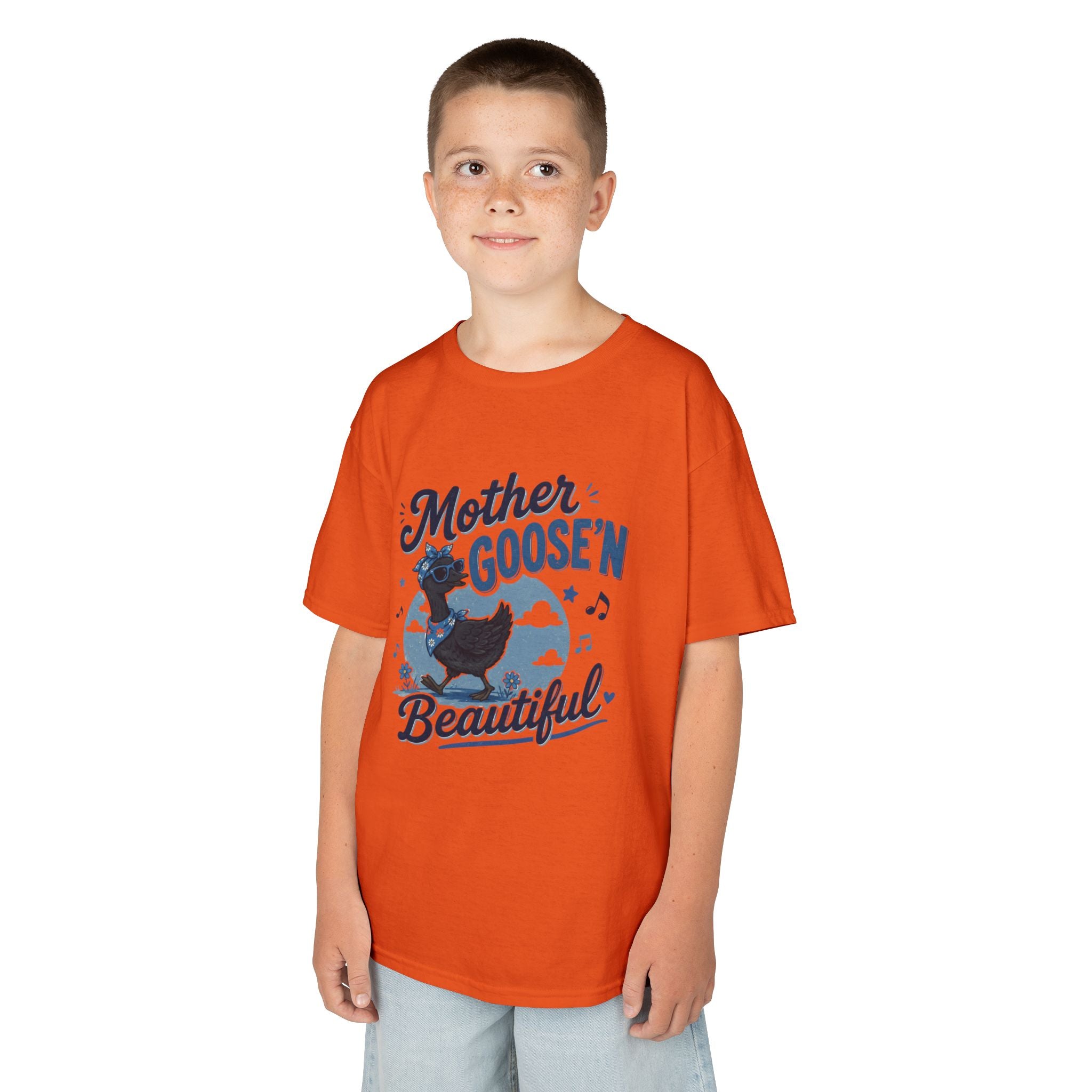 Kids T‑Shirt — "Mother Goose'n Beautiful" Nursery Rhyme Tee