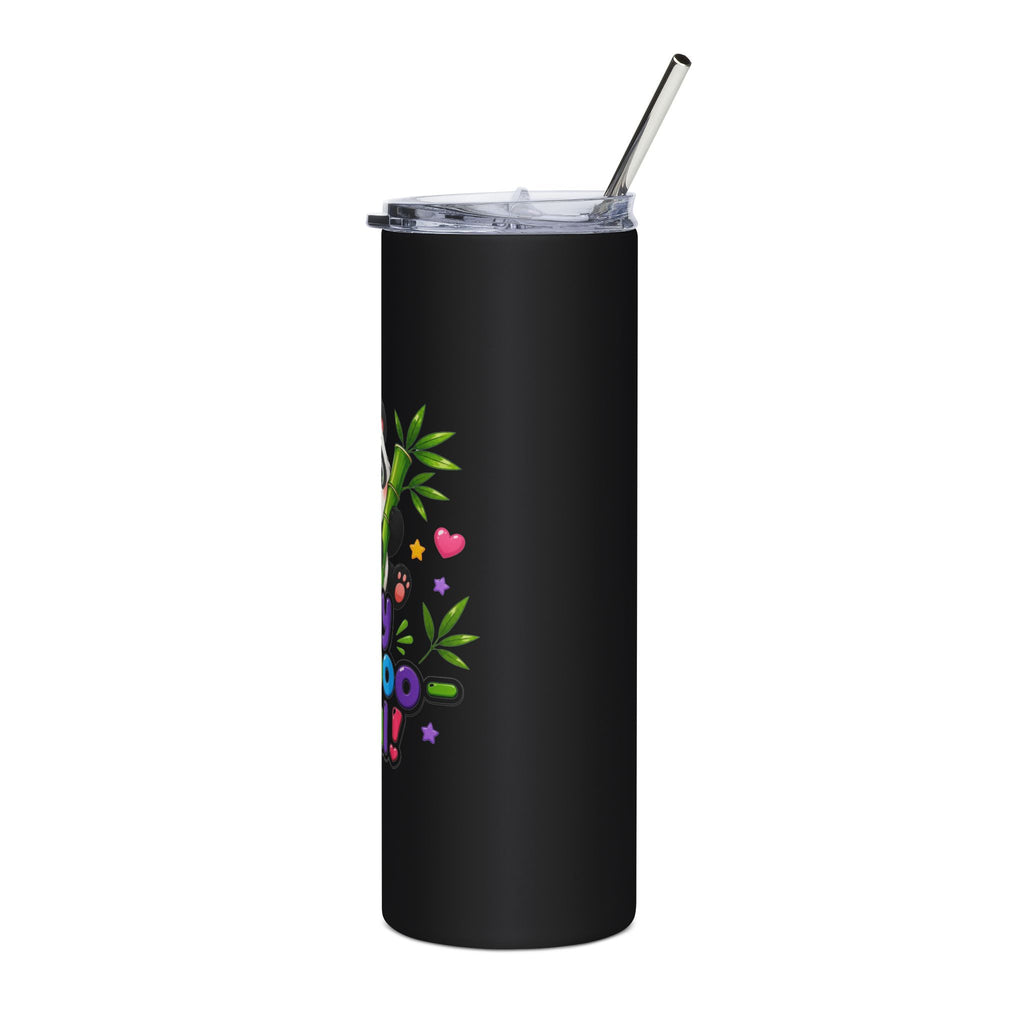 Panda 'Stay Bamboo-tiful' 20oz Stainless Tumbler