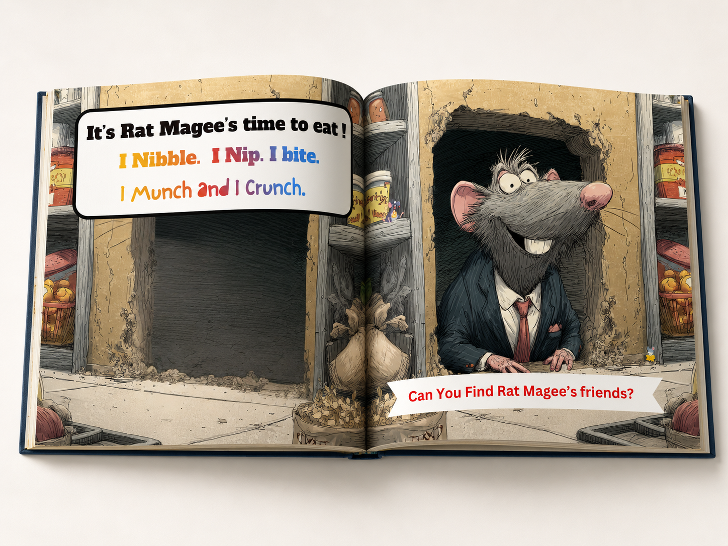 Rat Magee's Time to Eat!