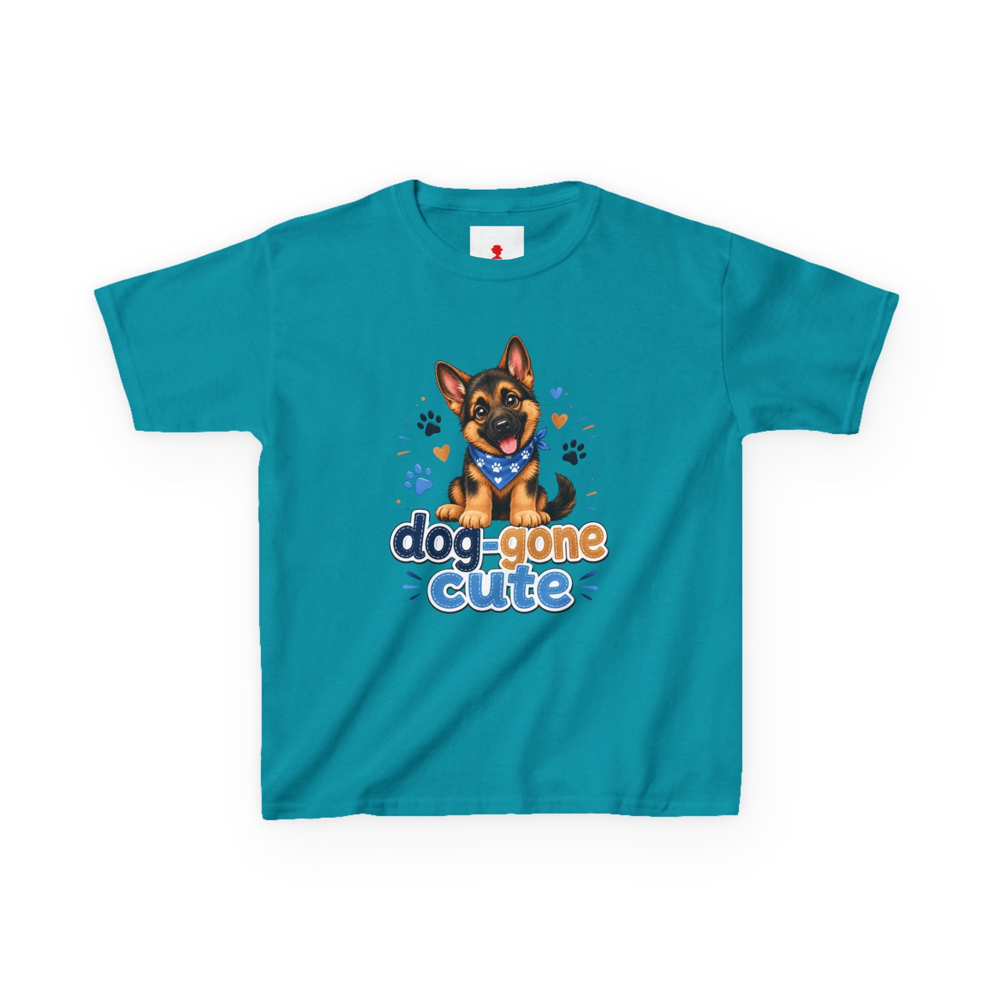 Kids Tee — "Dog-Gone Cute" Puppy Graphic T-Shirt