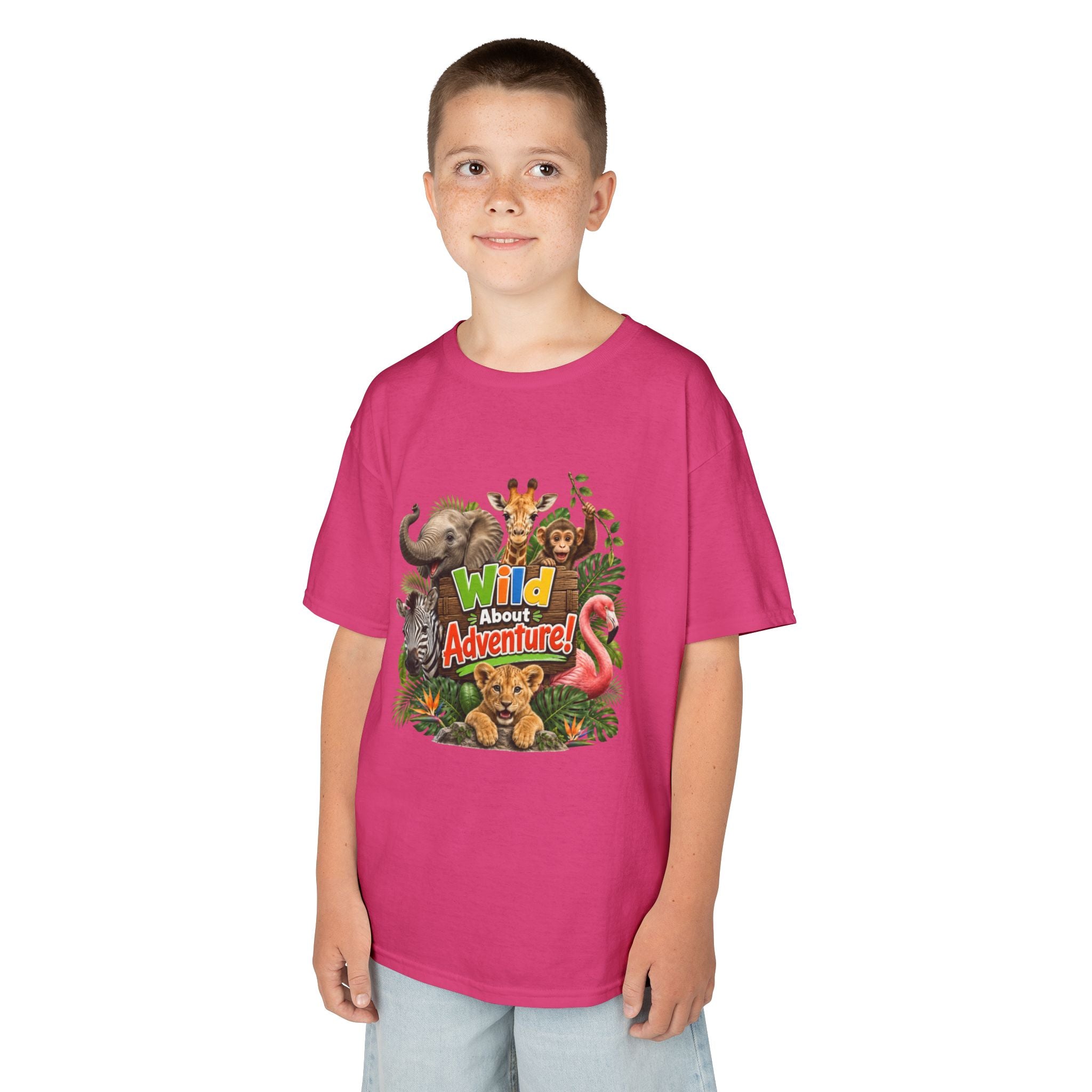 Kids 'Wild About Adventure' Animal Graphic Tee