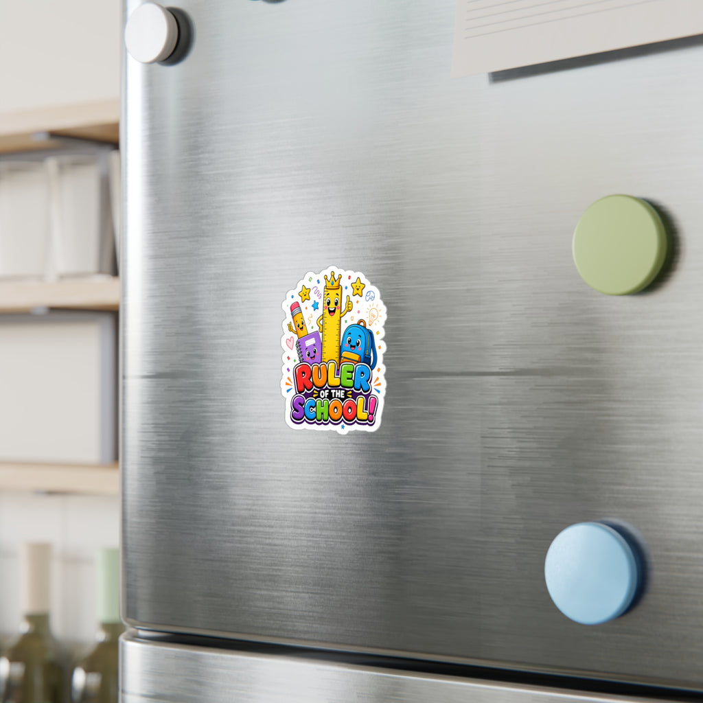 Ruler of the School Sticker | Kiss-Cut Vinyl Decal