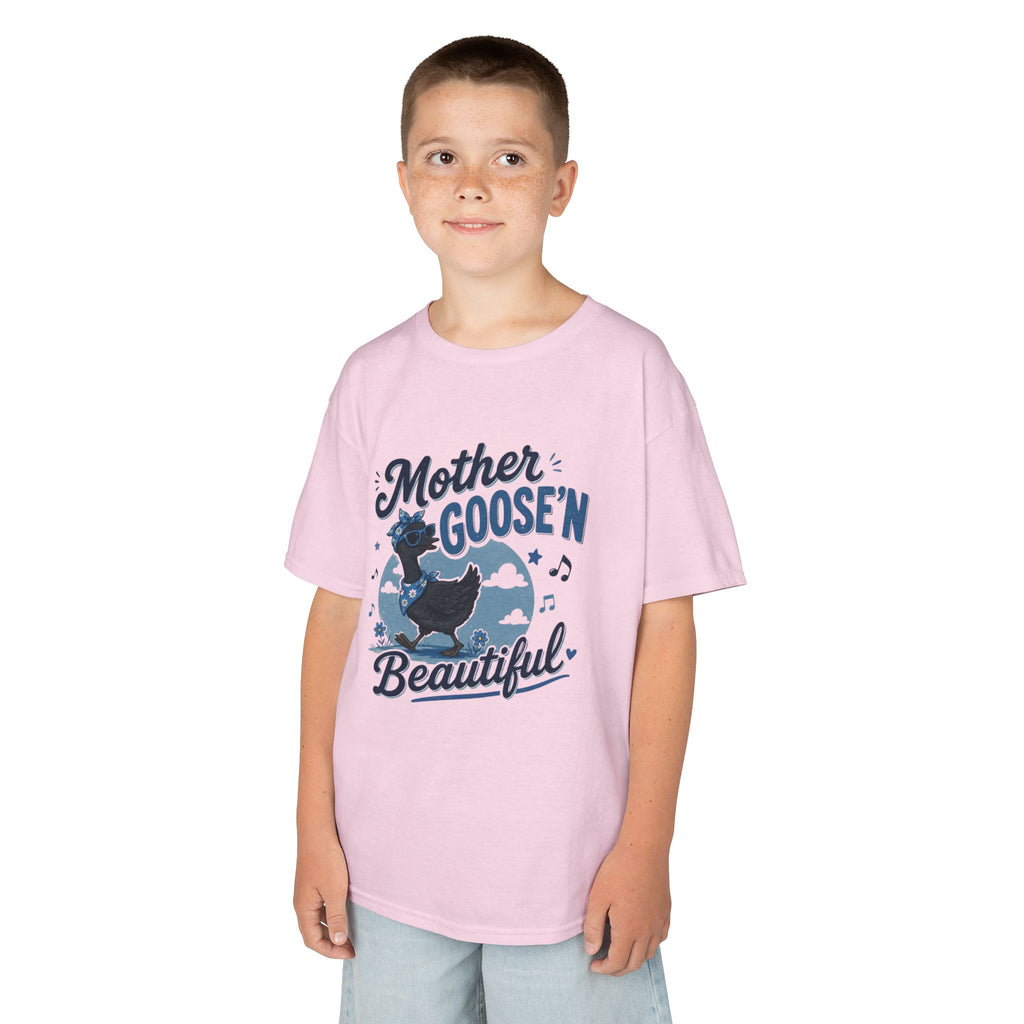 Kids T‑Shirt — "Mother Goose'n Beautiful" Nursery Rhyme Tee