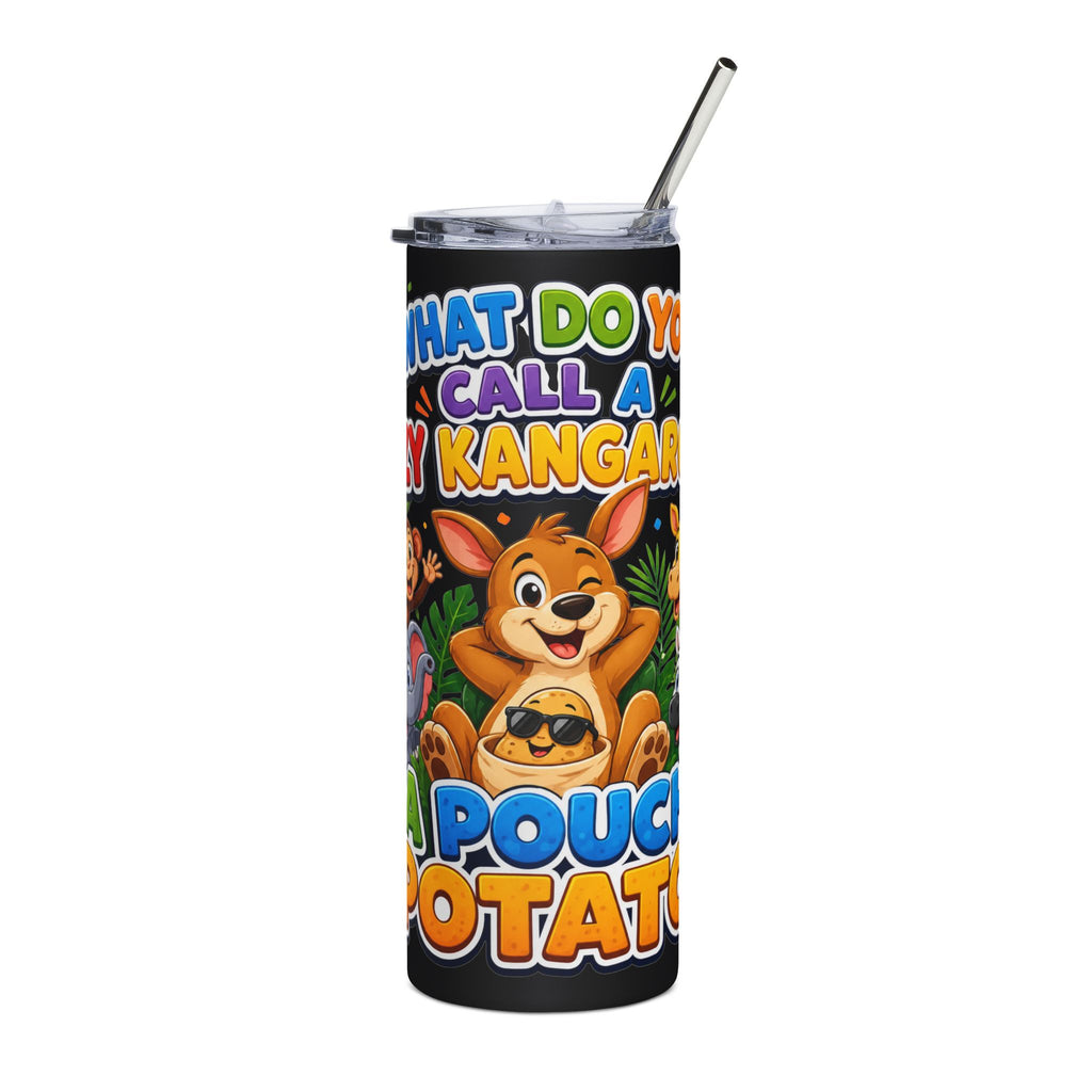 Lazy Kangaroo Pouch Potato Tumbler | 20oz Stainless Steel