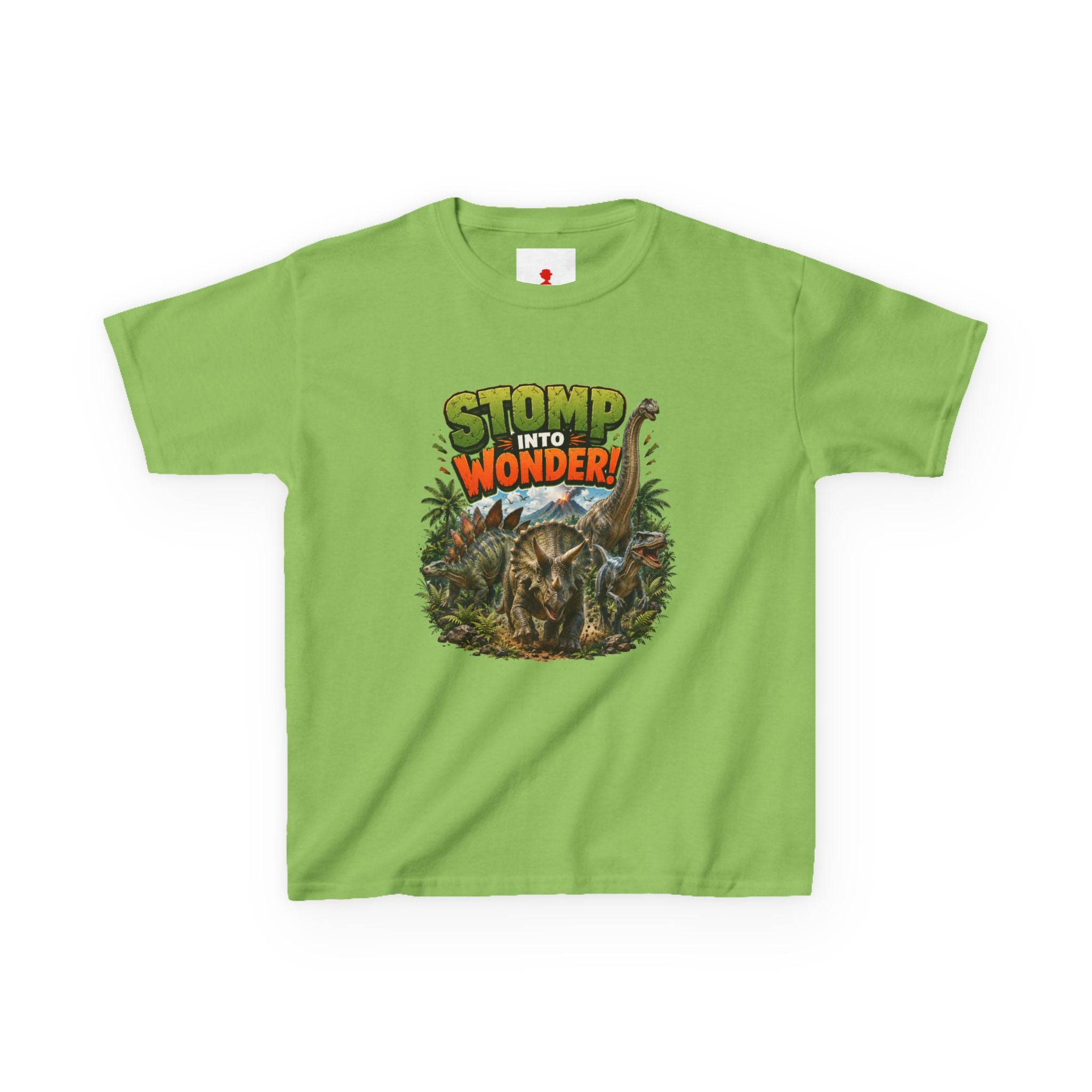Kids T-Shirt - "Stomp Into Wonder" Dinosaur Graphic Tee