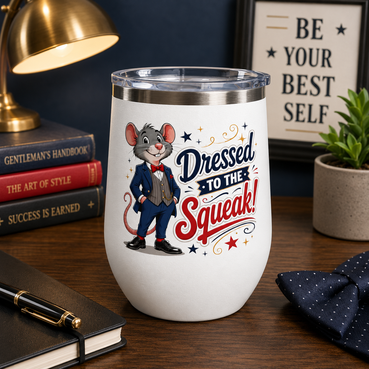 Dressed to the Squeak 12oz Tumbler