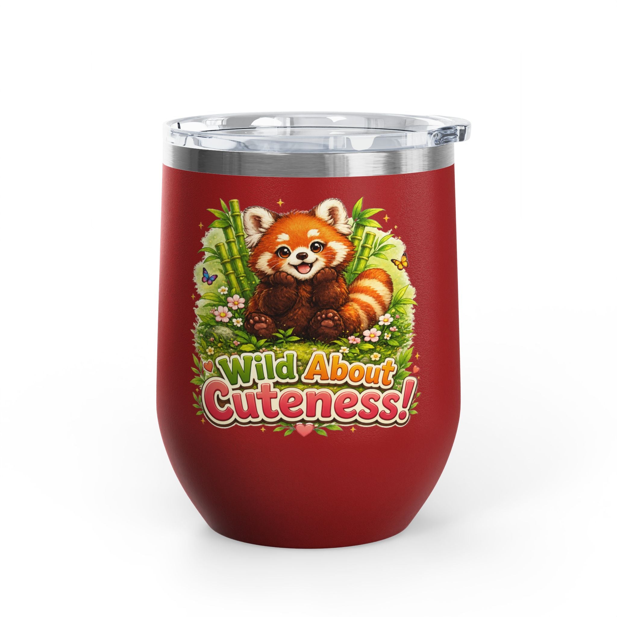 "Wild About Cuteness!" Red Panda Insulated 12oz
