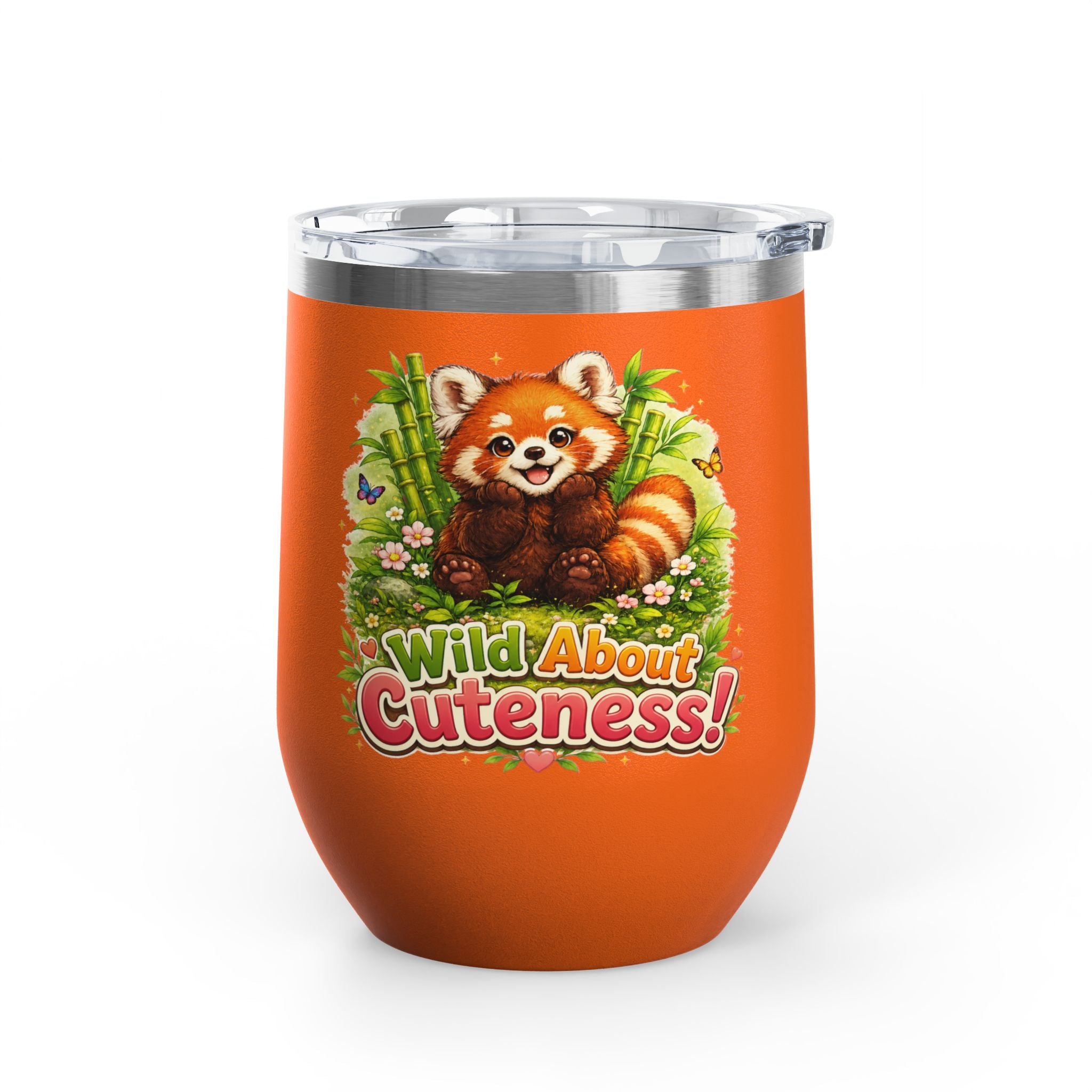 "Wild About Cuteness!" Red Panda Insulated 12oz