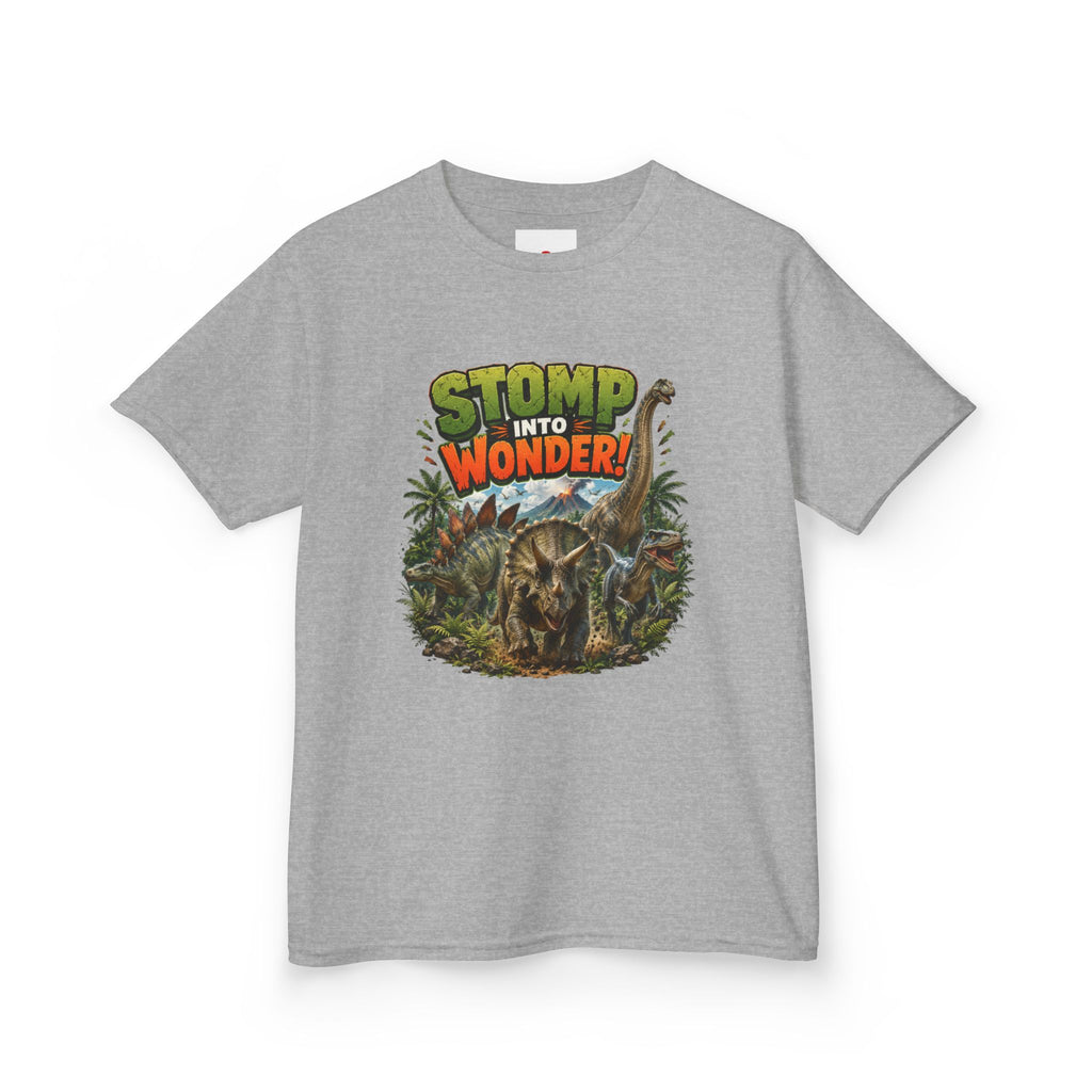 Kids T-Shirt - "Stomp Into Wonder" Dinosaur Graphic Tee