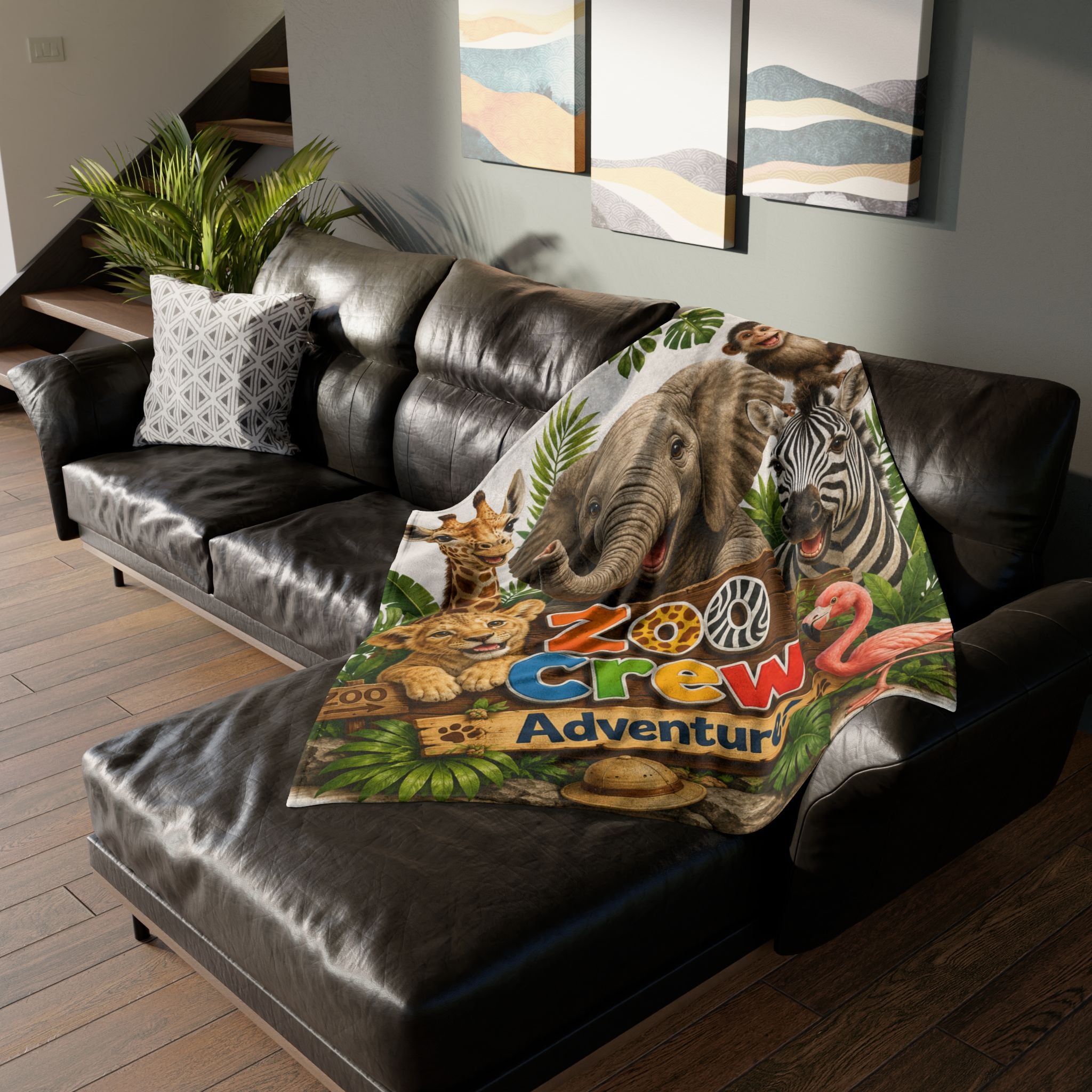 Zoo Crew Adventure Blanket