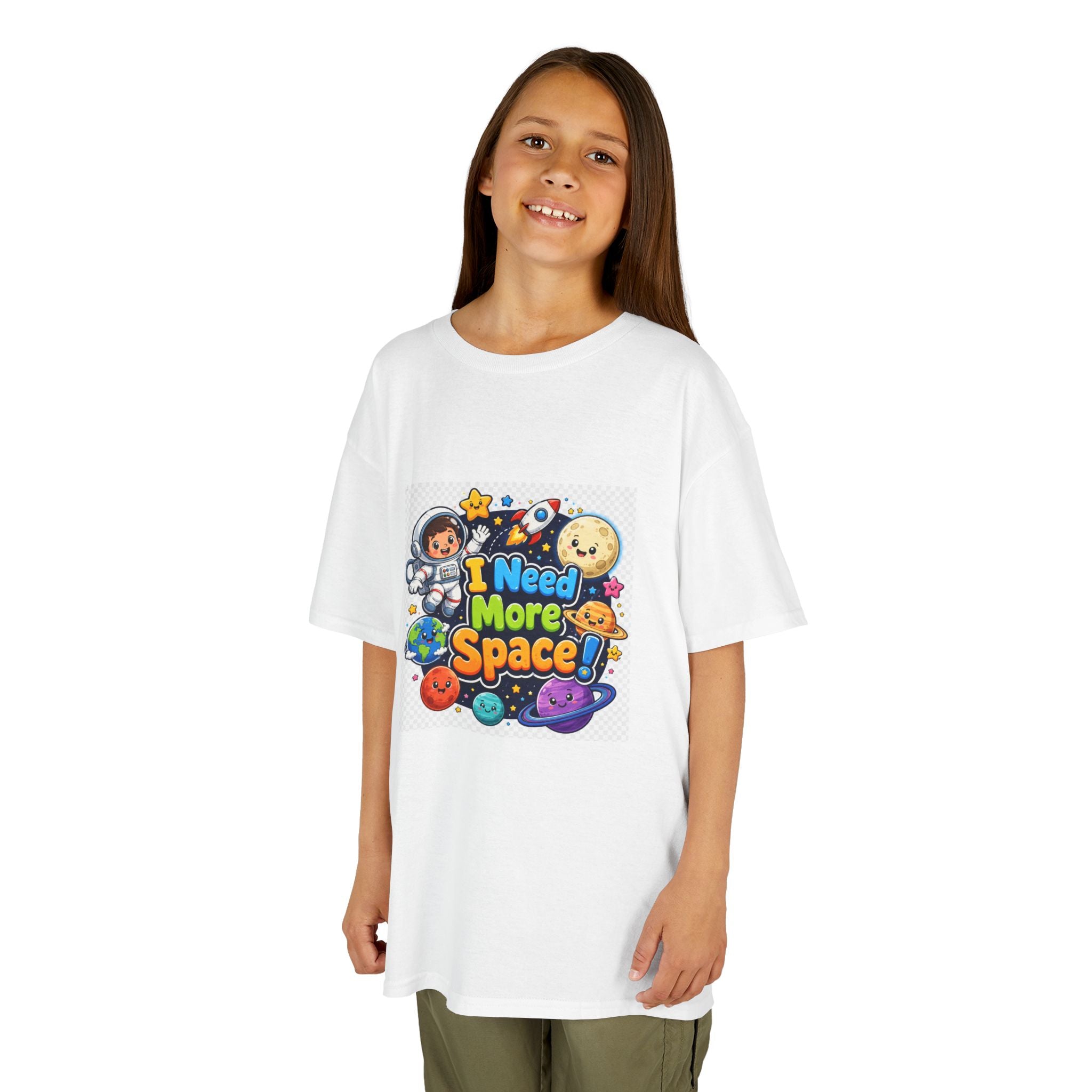 Kids 'I Need More Space' Space Adventure T-Shirt