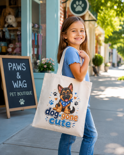 Dog-Gone Cute Tote Bag