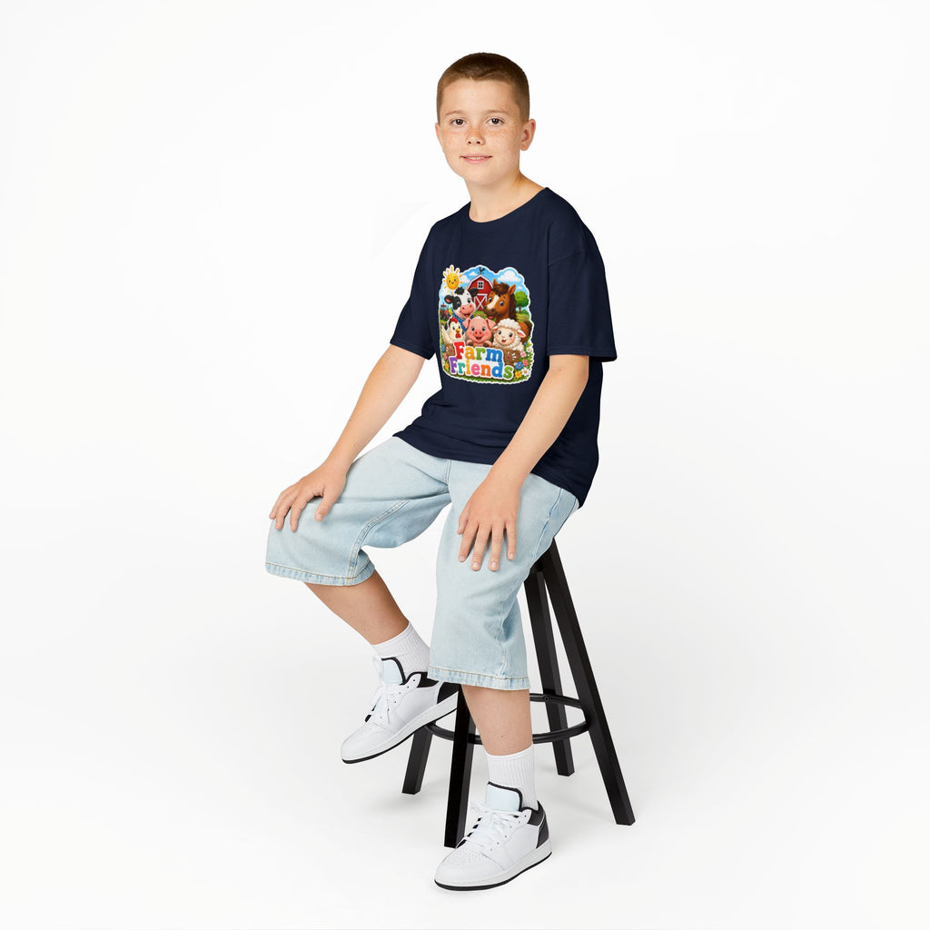 Kids Farm Friends T‑Shirt — Cute Barnyard Animals Graphic Tee