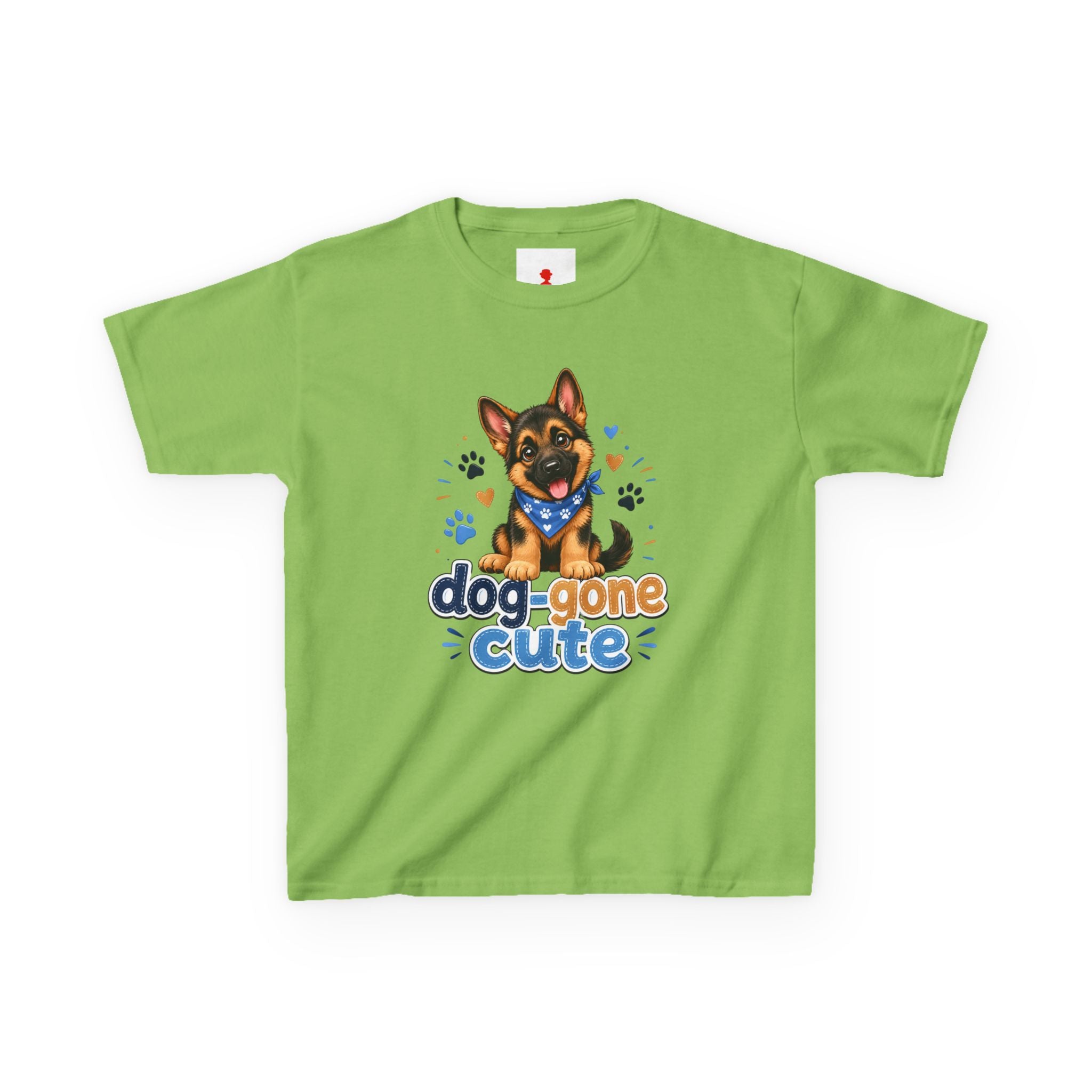 Kids Tee — "Dog-Gone Cute" Puppy Graphic T-Shirt