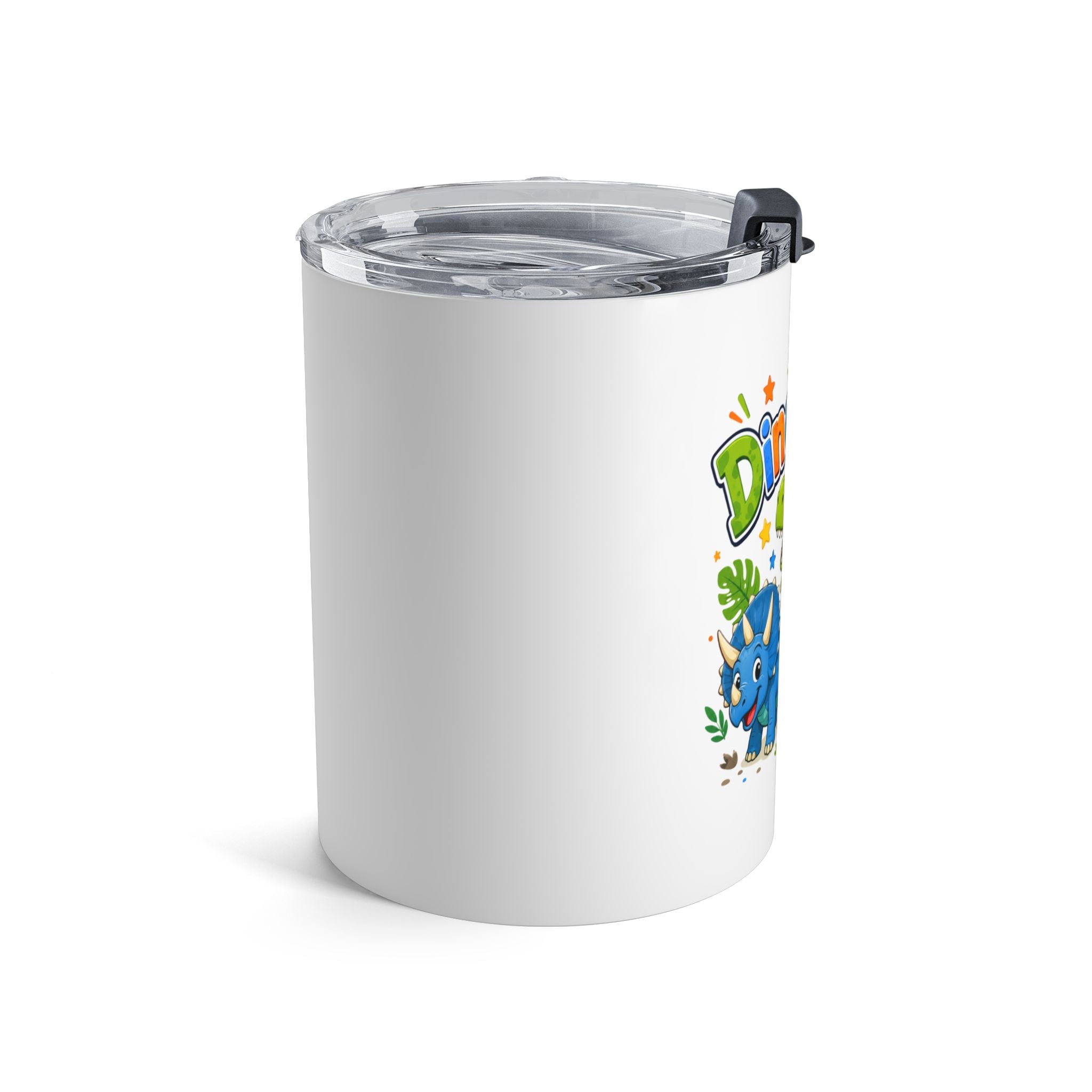 Dino-Mite! Kids 10oz Tumbler — Cute Dinosaur Insulated Travel Cup