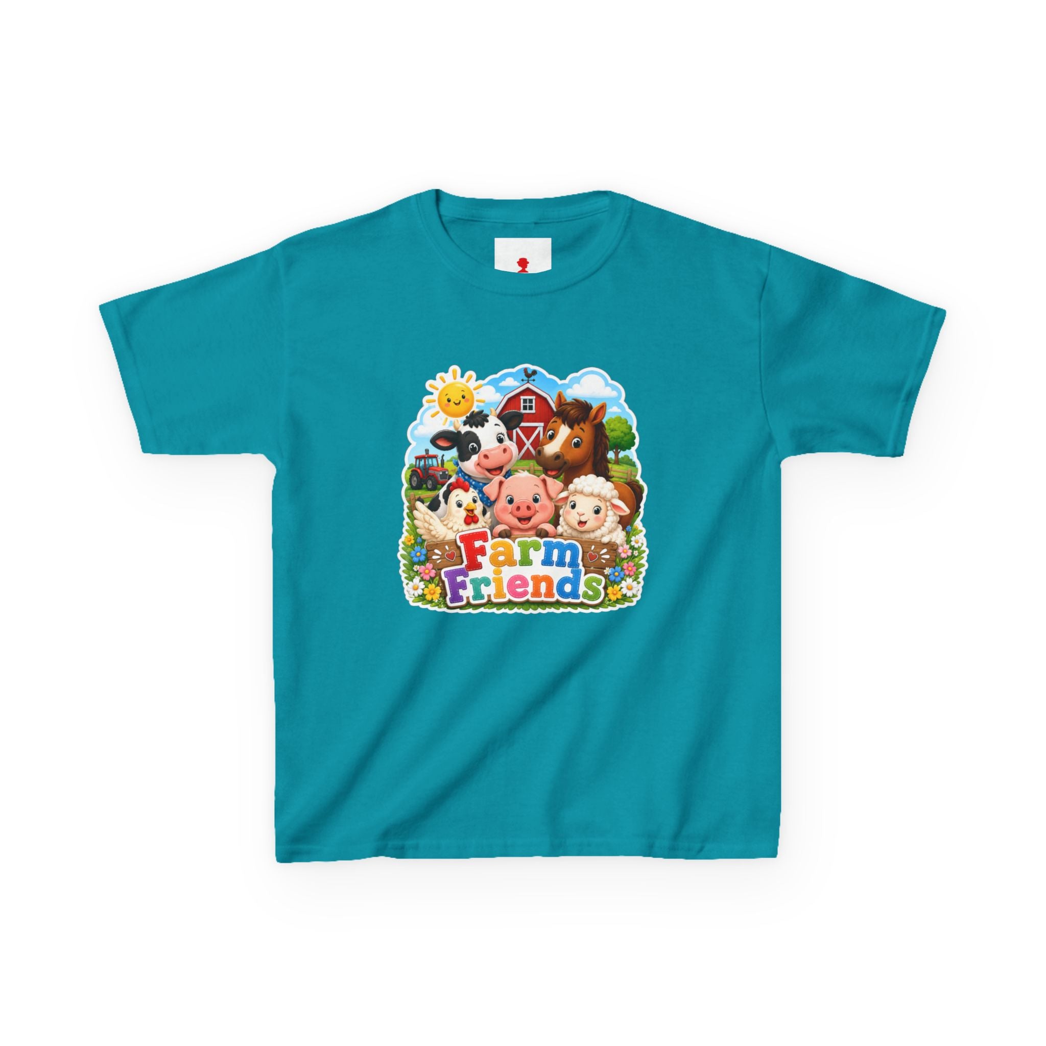 Kids Farm Friends T‑Shirt — Cute Barnyard Animals Graphic Tee
