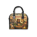 Shoulder Handbag — Vintage Woodland Animal Soup Illustration Tote
