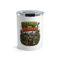 10oz Tumbler - "Stomp Into Wonder" Dinosaur Travel Mug | Jurassic Adventure Drinkware