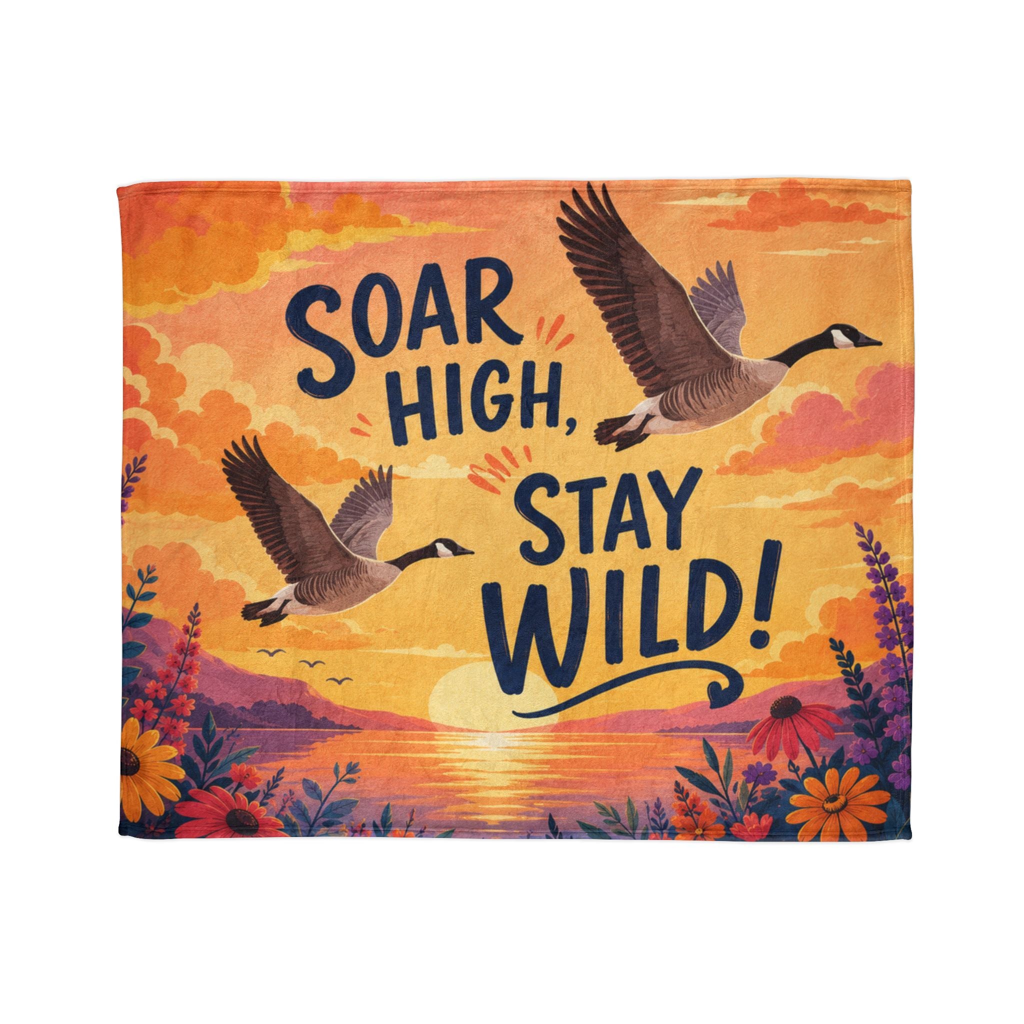 Soar High Stay Wild Blanket