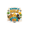 Having a Nile of a Time Sticker | Kiss-Cut Vinyl Decal