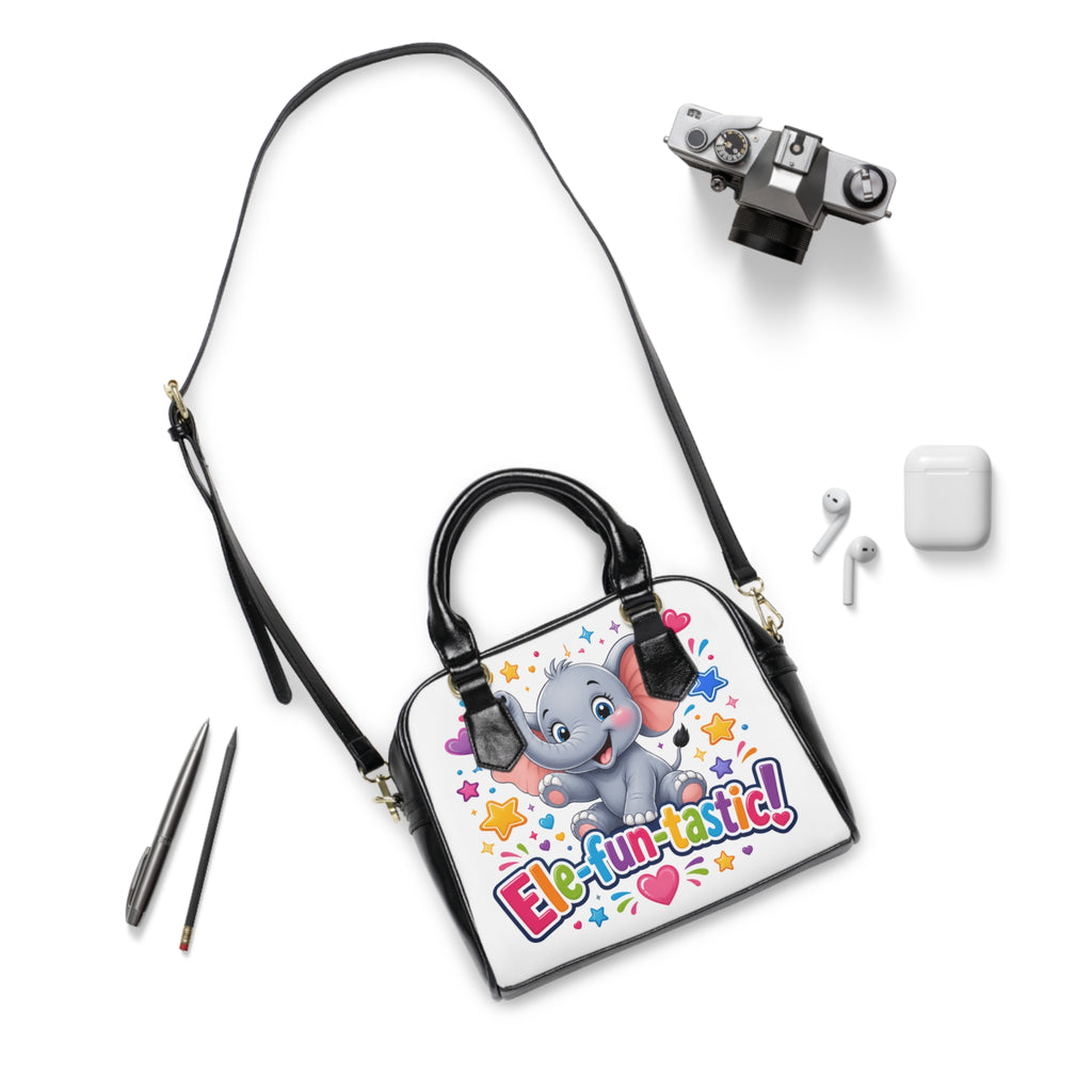 Ele-fun-tastic! Cute Elephant Shoulder Handbag — Kids’ Playful Animal Purse