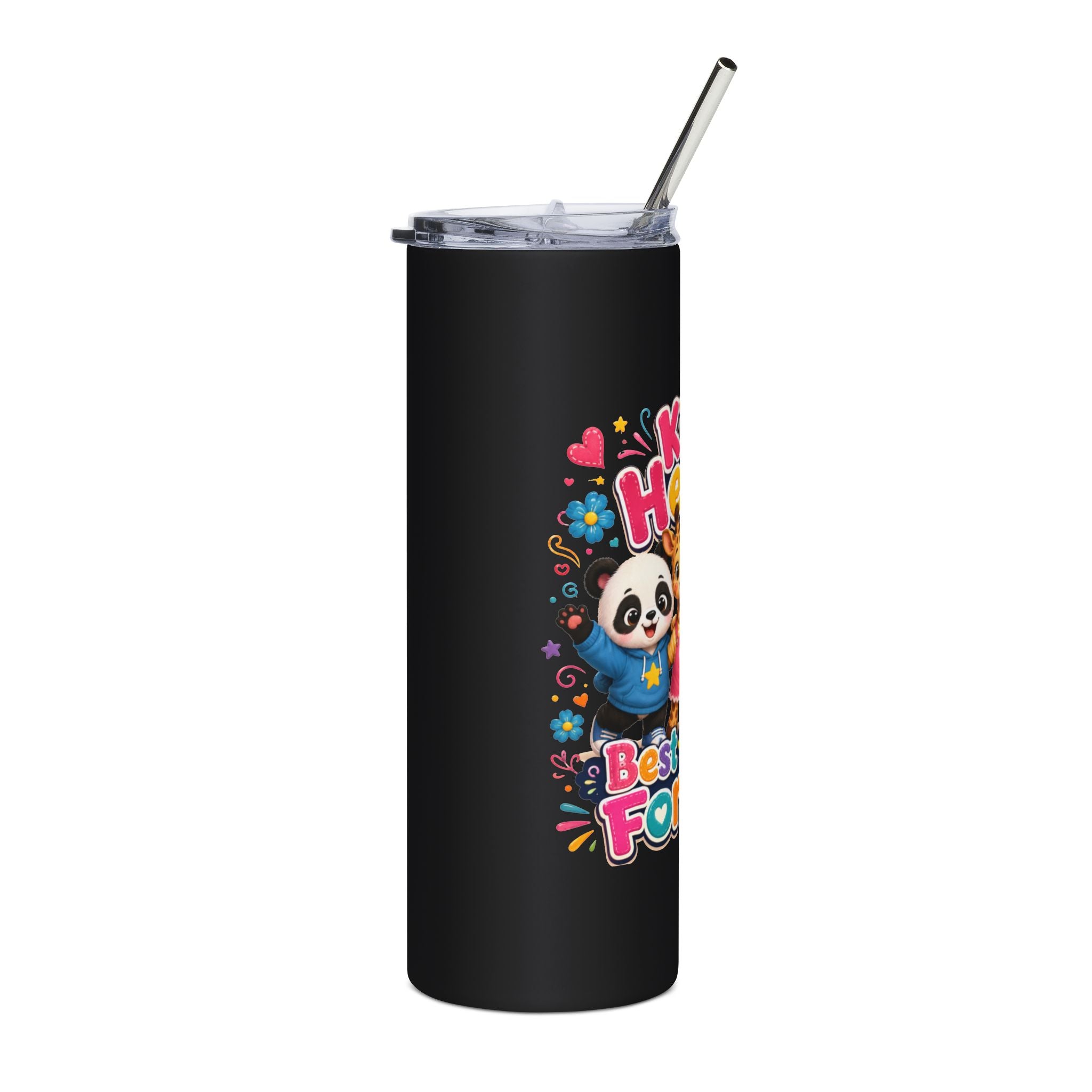 Kind Hearts Best Friends Forever 20oz Stainless Steel Tumbler
