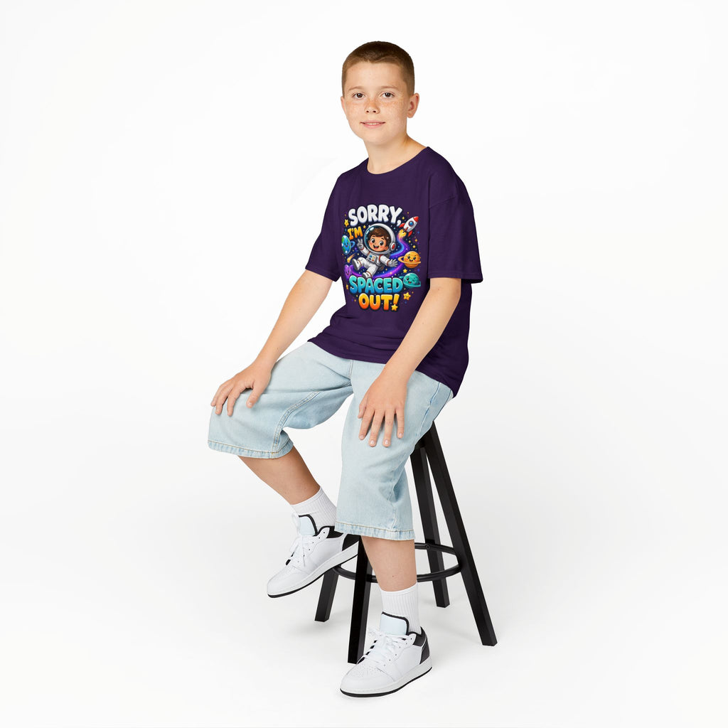 Spaced Out Kids T-Shirt — "Sorry I'm Spaced Out!" Cute Space Astronaut Tee