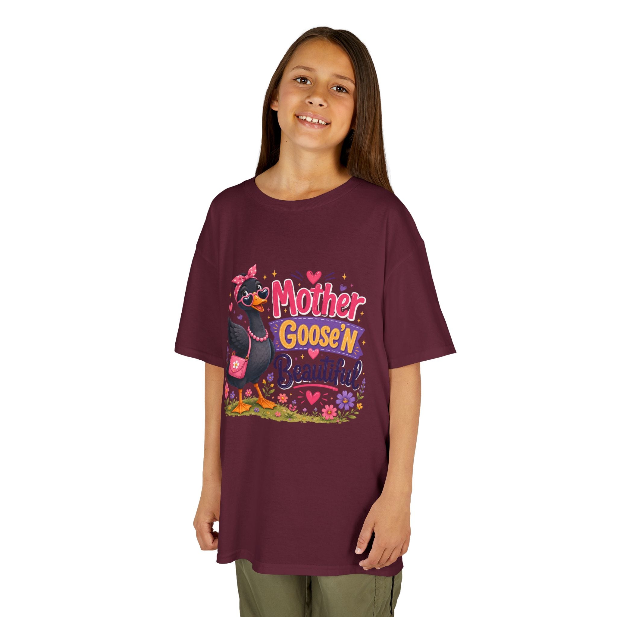 Mother Goose'n Beautiful Kids Tee