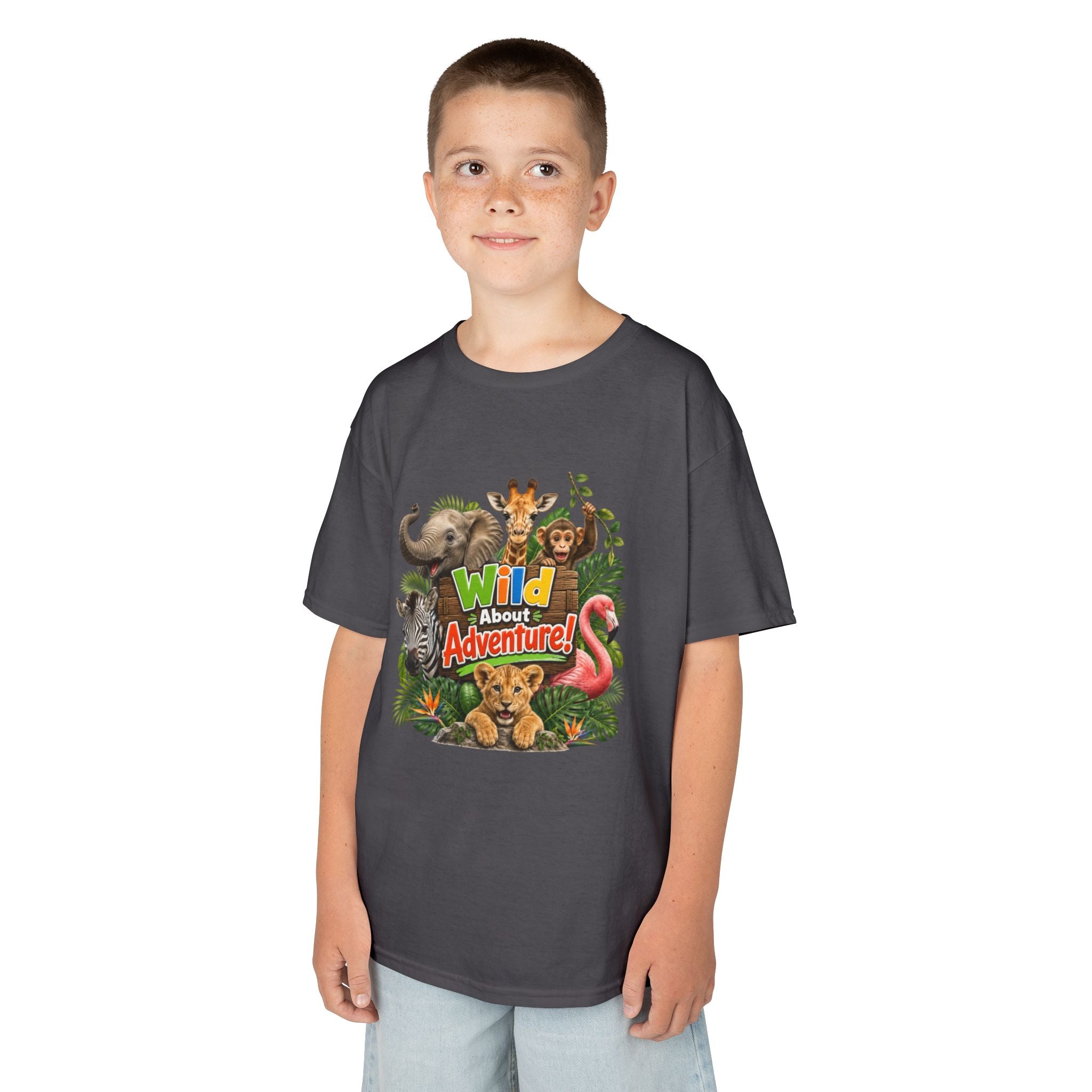 Kids 'Wild About Adventure' Animal Graphic Tee