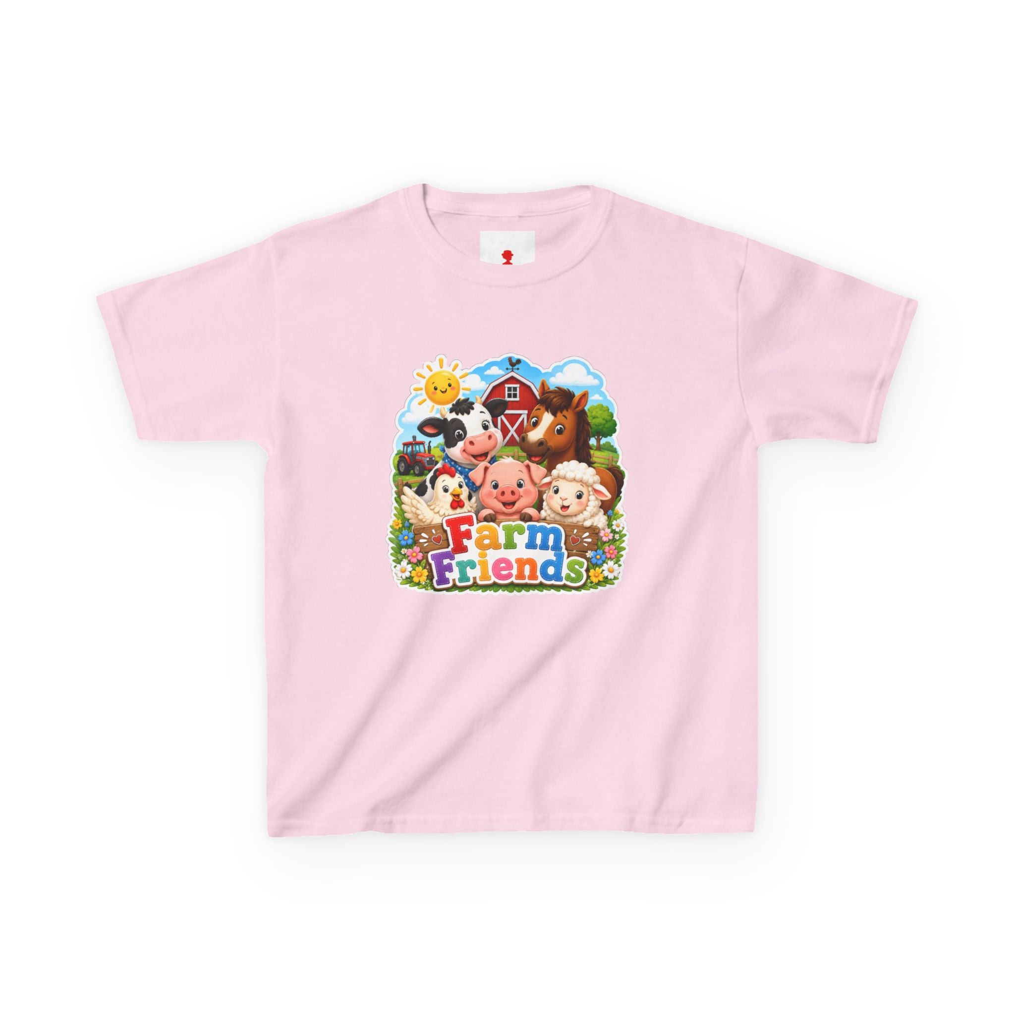 Kids Farm Friends T‑Shirt — Cute Barnyard Animals Graphic Tee