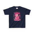 Kids T-Shirt — "Tiny Tunes, Big Dreams" Cute Pink Bear Music Tee