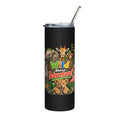 Tumbler - "Wild About Adventure" Safari Animal 20oz Stainless Steel Travel Cup