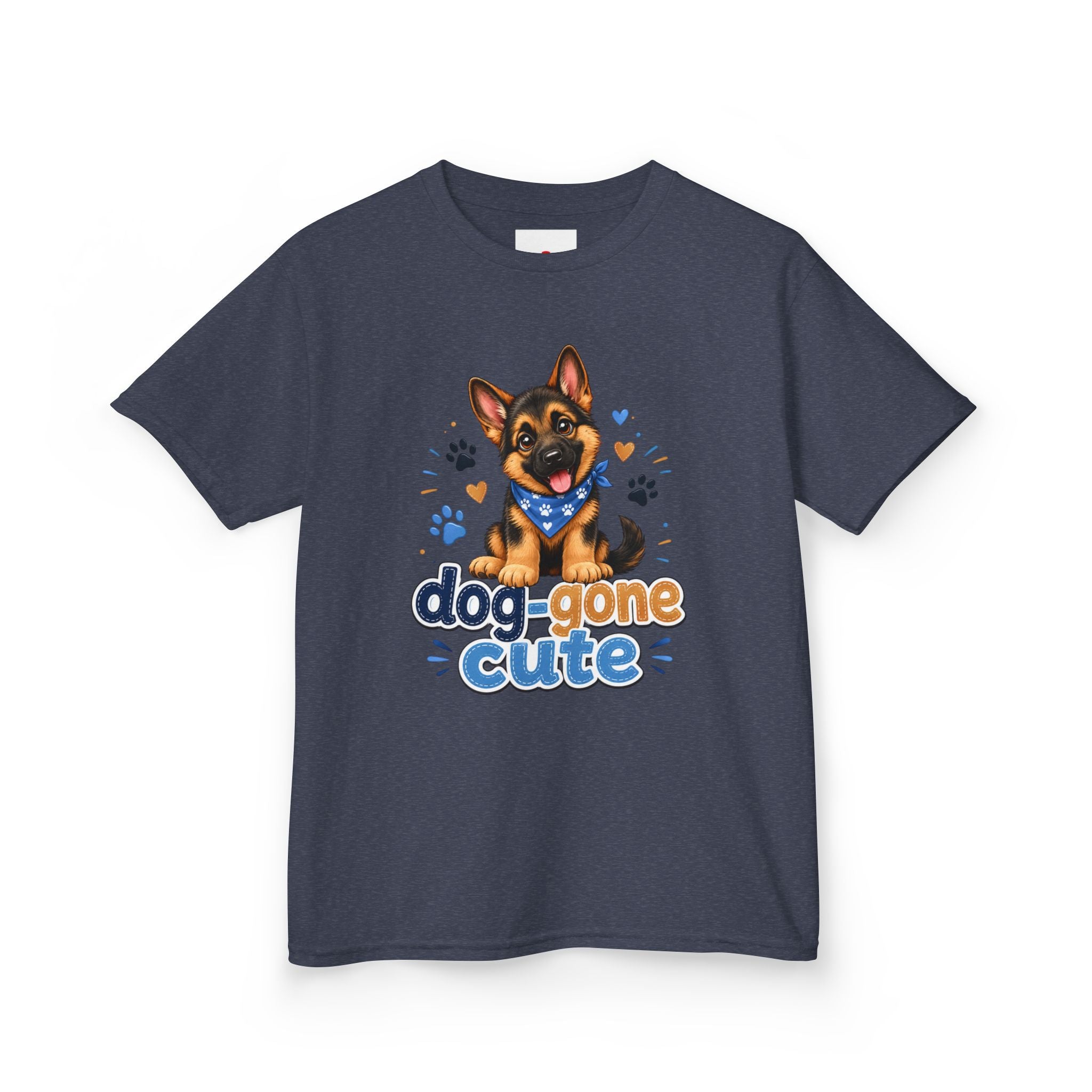 Kids Tee — "Dog-Gone Cute" Puppy Graphic T-Shirt
