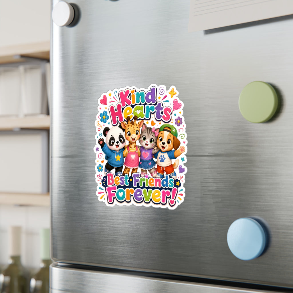 Kind Hearts Best Friends Forever Sticker