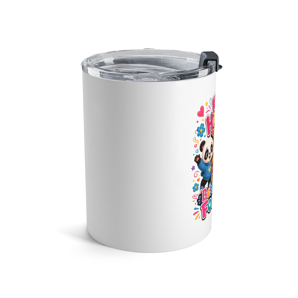 10oz Tumbler - "Kind Hearts Best Friends Forever" Cute Cartoon Animal Travel Mug