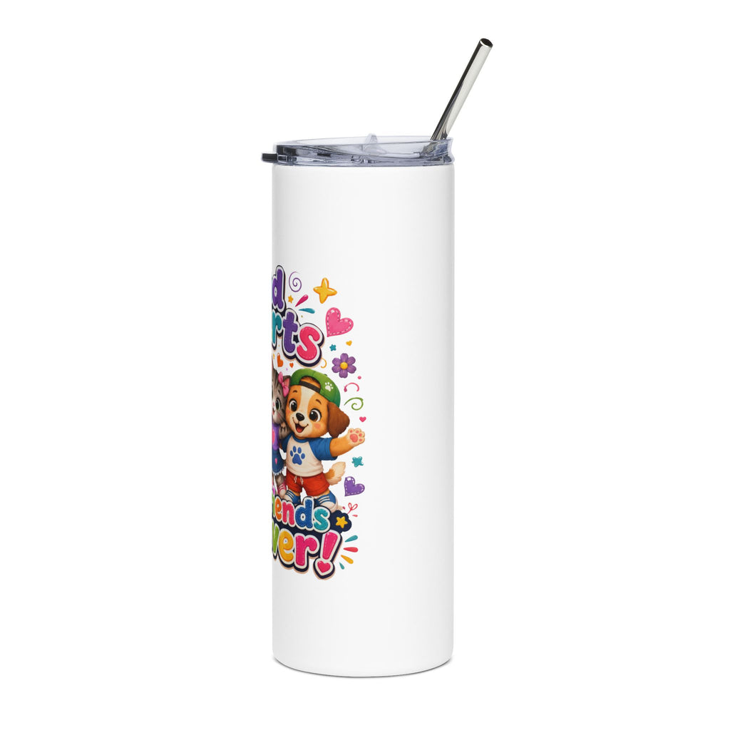 Kind Hearts Best Friends Forever 20oz Stainless Steel Tumbler