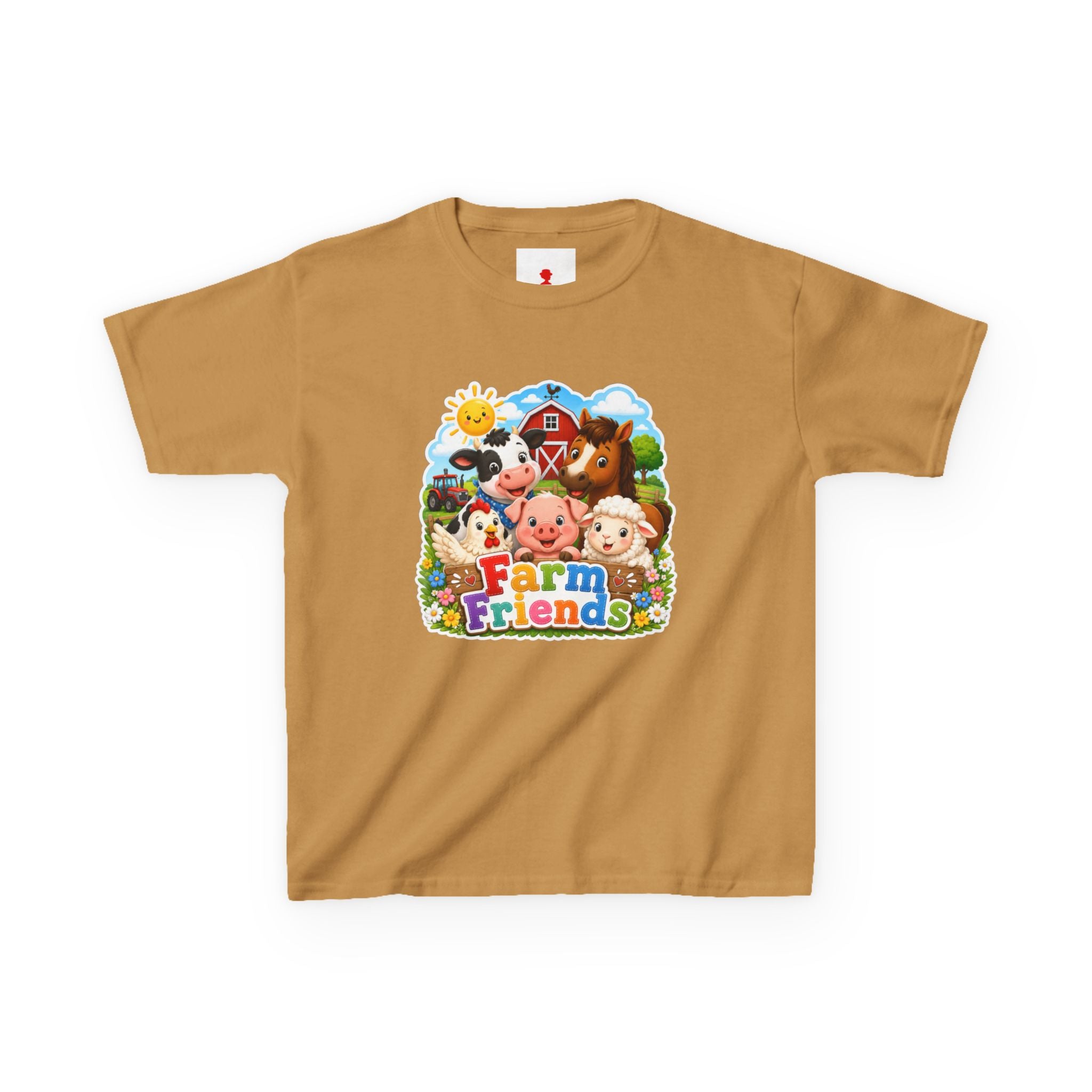 Kids Farm Friends T‑Shirt — Cute Barnyard Animals Graphic Tee