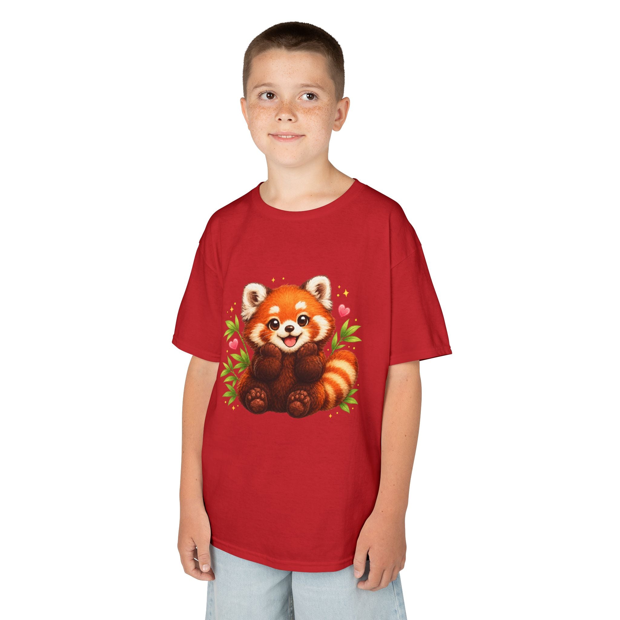 Kids Red Panda Tee — Cute Woodland Animal Shirt for Children