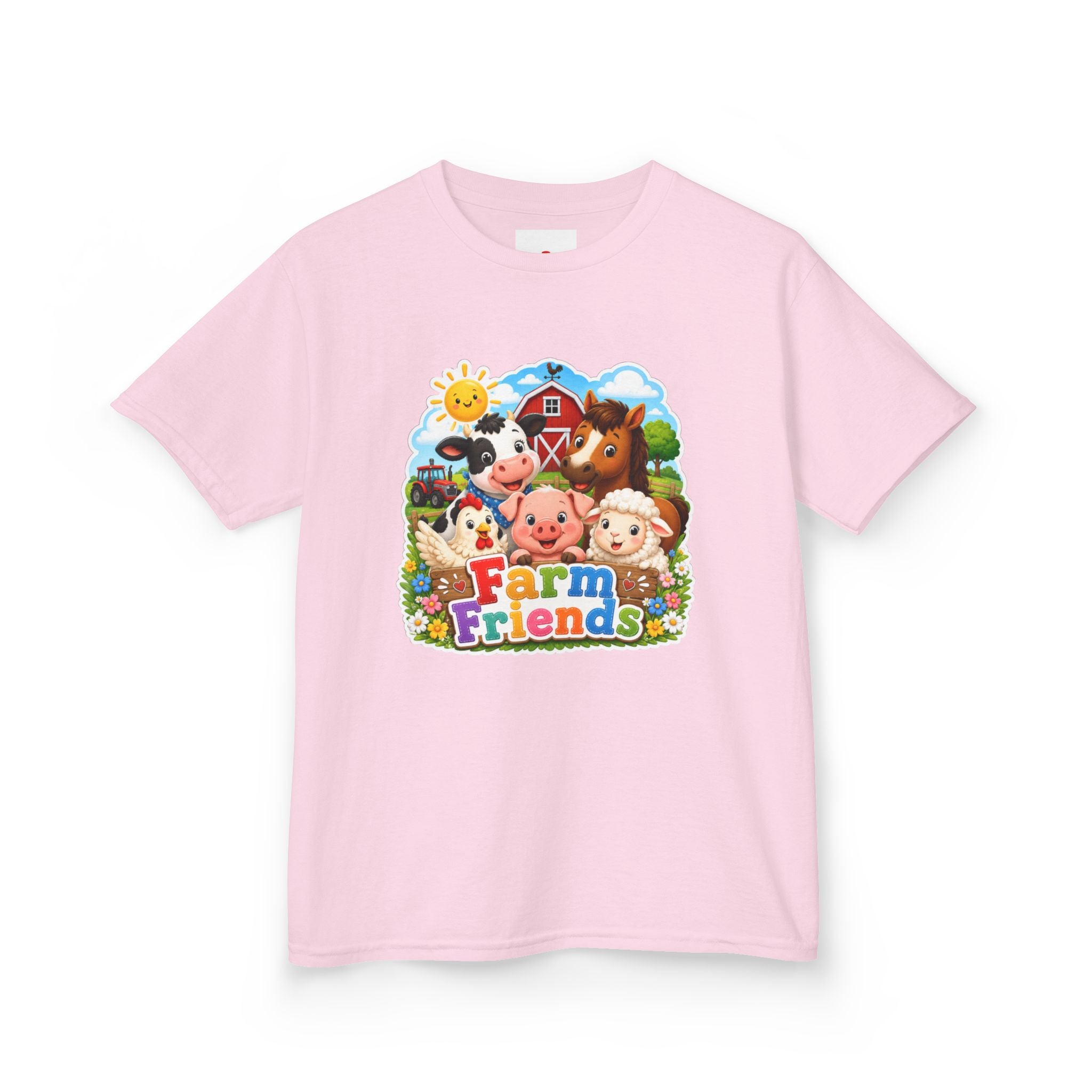 Kids Farm Friends T‑Shirt — Cute Barnyard Animals Graphic Tee