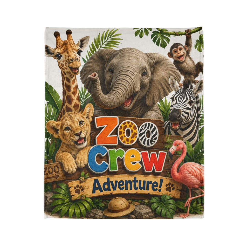 Zoo Crew Adventure Blanket