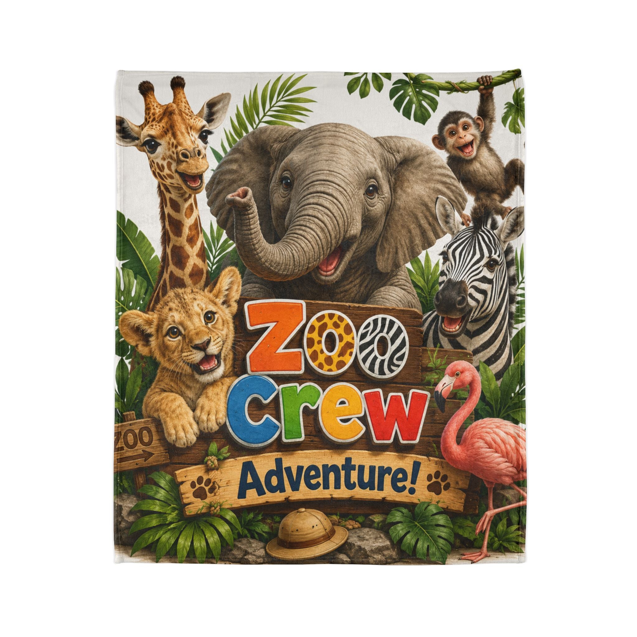 Zoo Crew Adventure Blanket