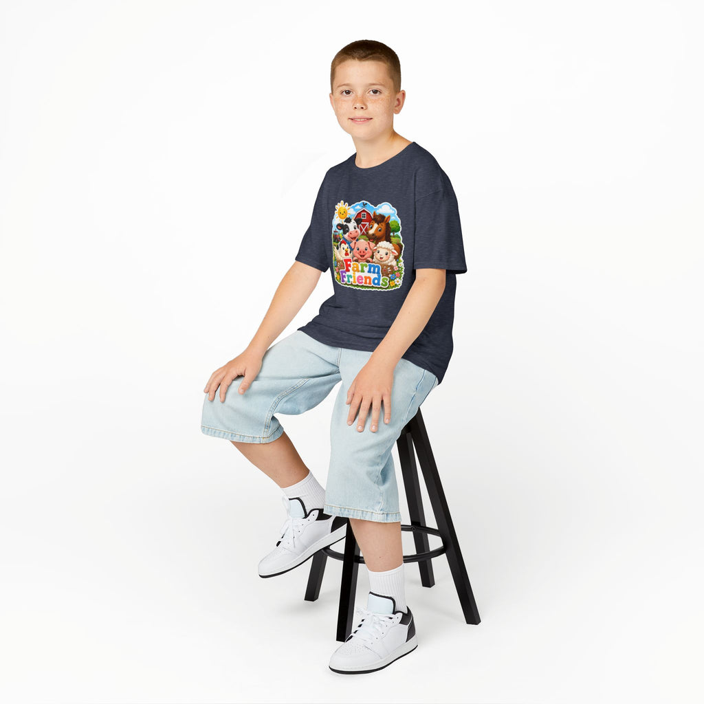 Kids Farm Friends T‑Shirt — Cute Barnyard Animals Graphic Tee