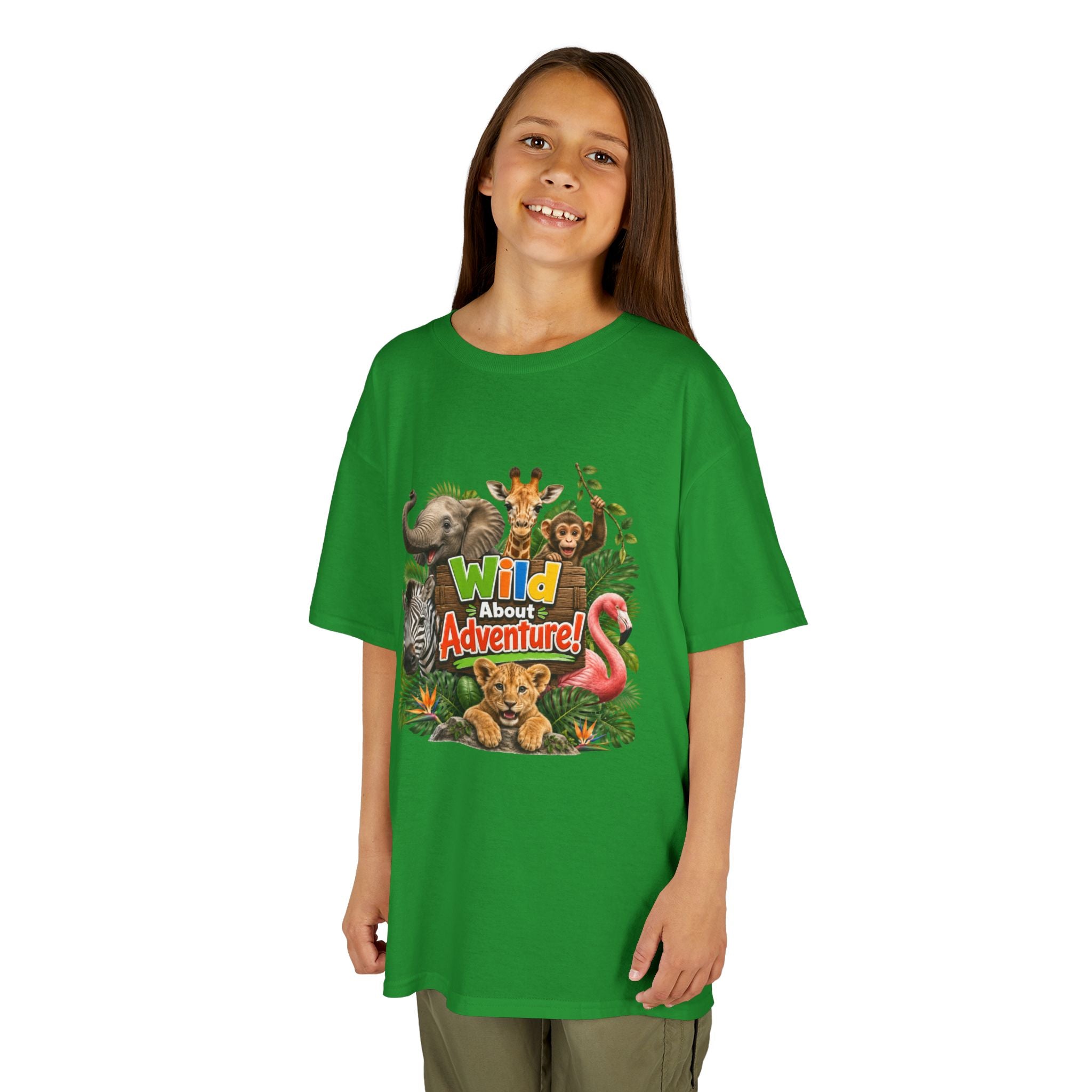 Kids 'Wild About Adventure' Animal Graphic Tee