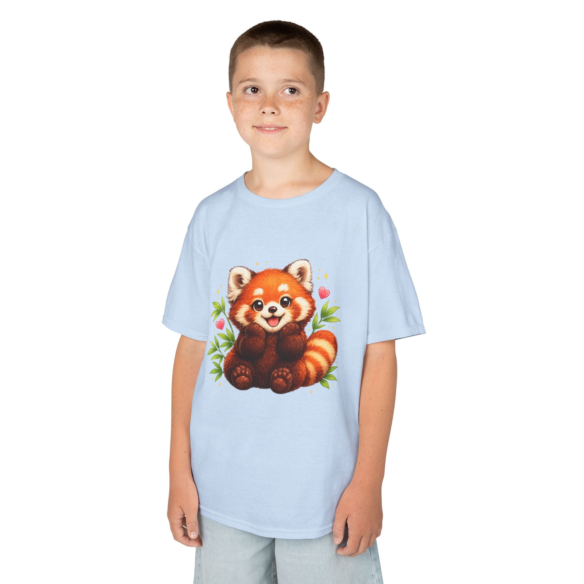 Kids Red Panda Tee — Cute Woodland Animal Shirt for Children